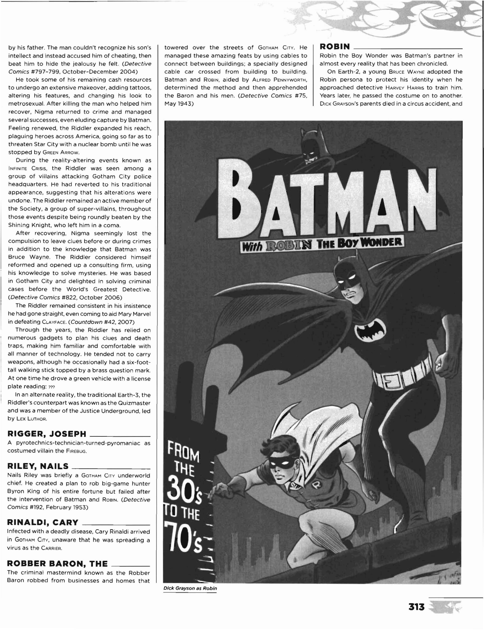 Read online The Essential Batman Encyclopedia comic -  Issue # TPB (Part 4) - 25