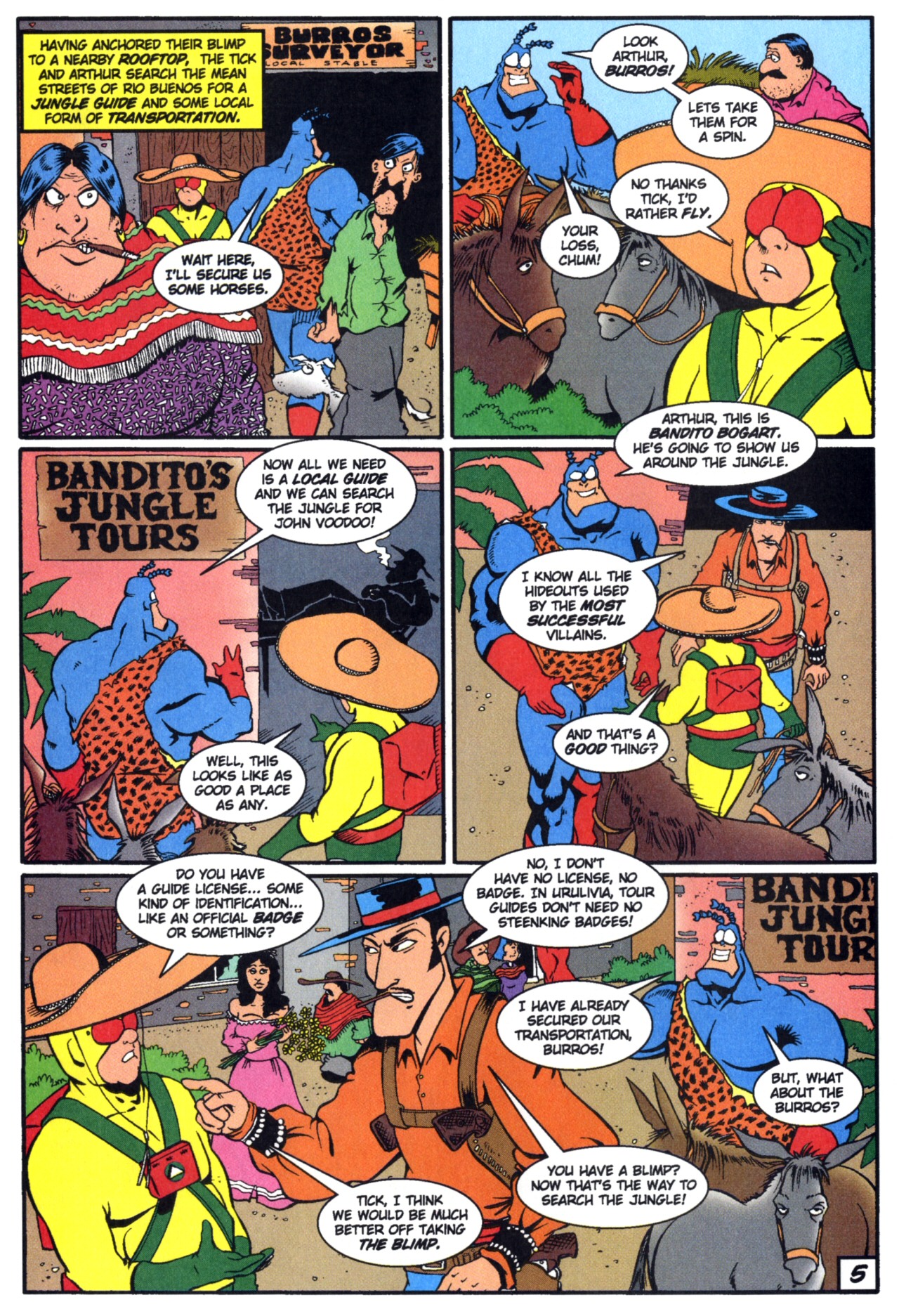 Read online The Tick's Golden Age Comic comic -  Issue #2 - 18