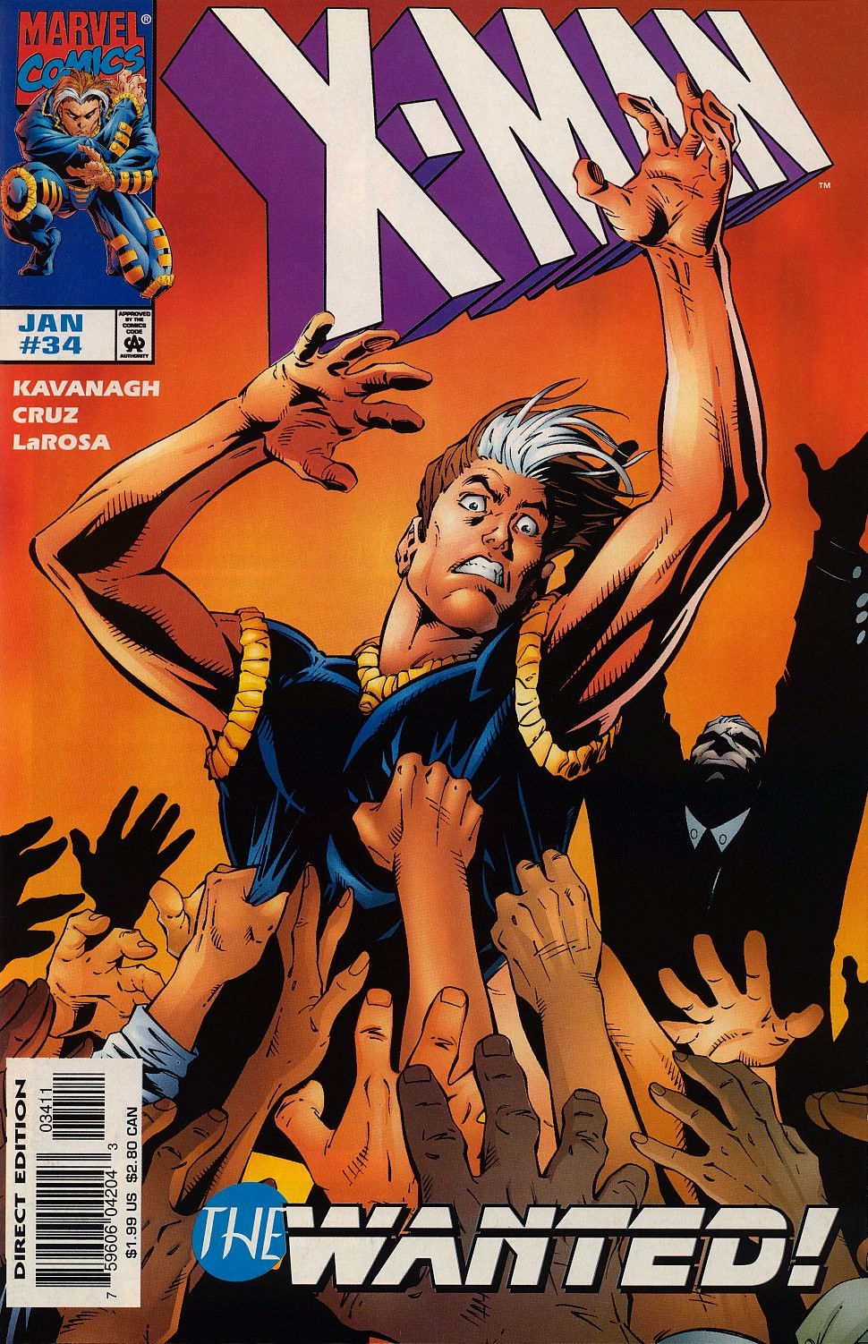 Read online X-Man comic -  Issue #34 - 1
