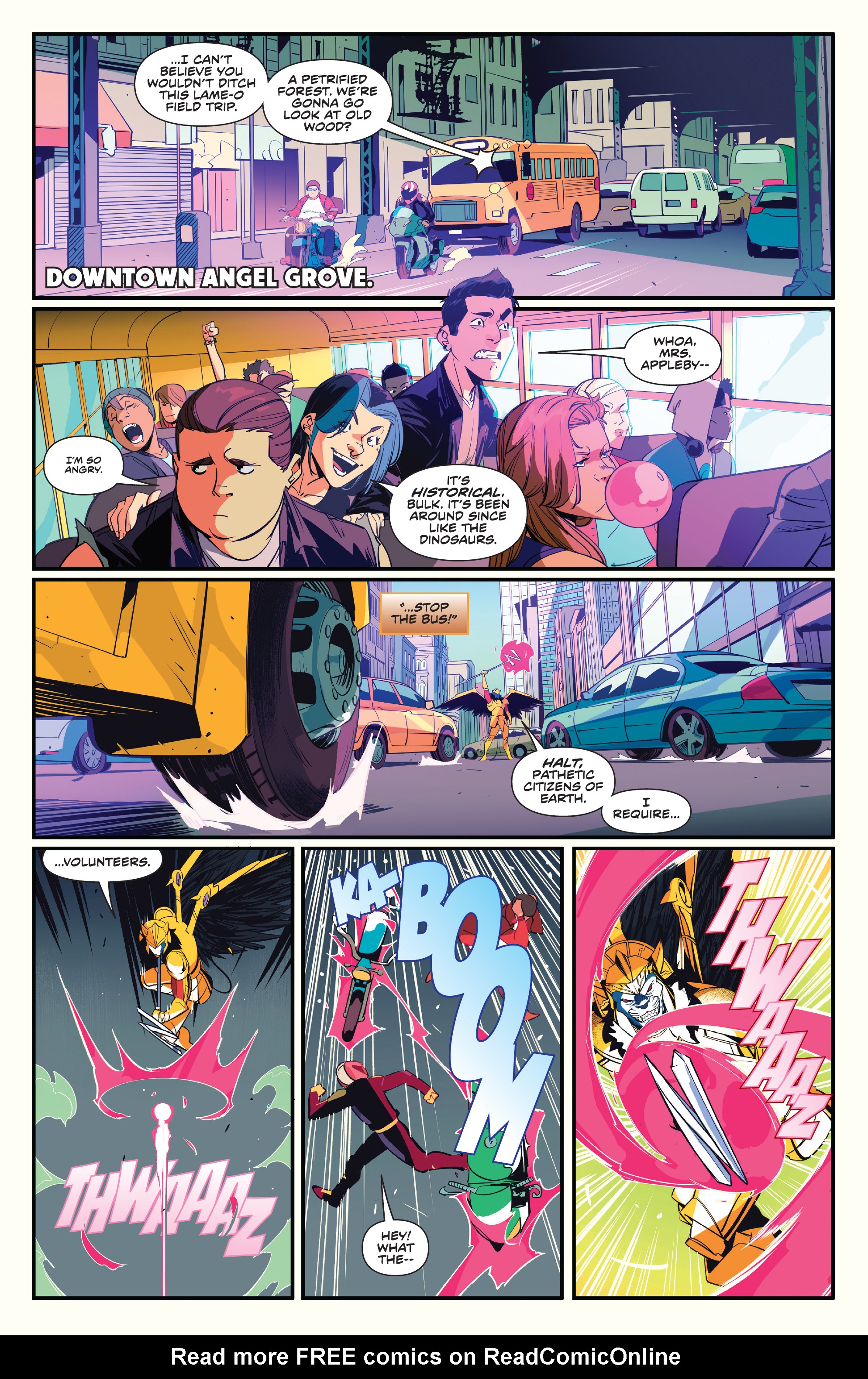 Read online Mighty Morphin Power Rangers comic -  Issue #46 - 21