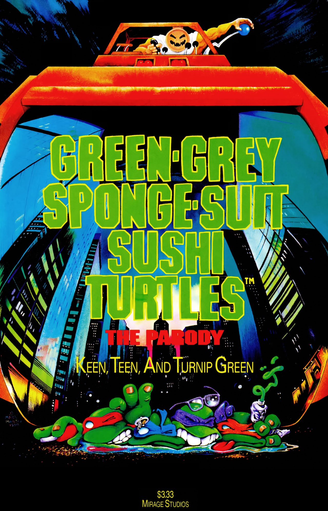 Read online Green-Grey Sponge-Suit Sushi Turtles comic -  Issue # Full - 1