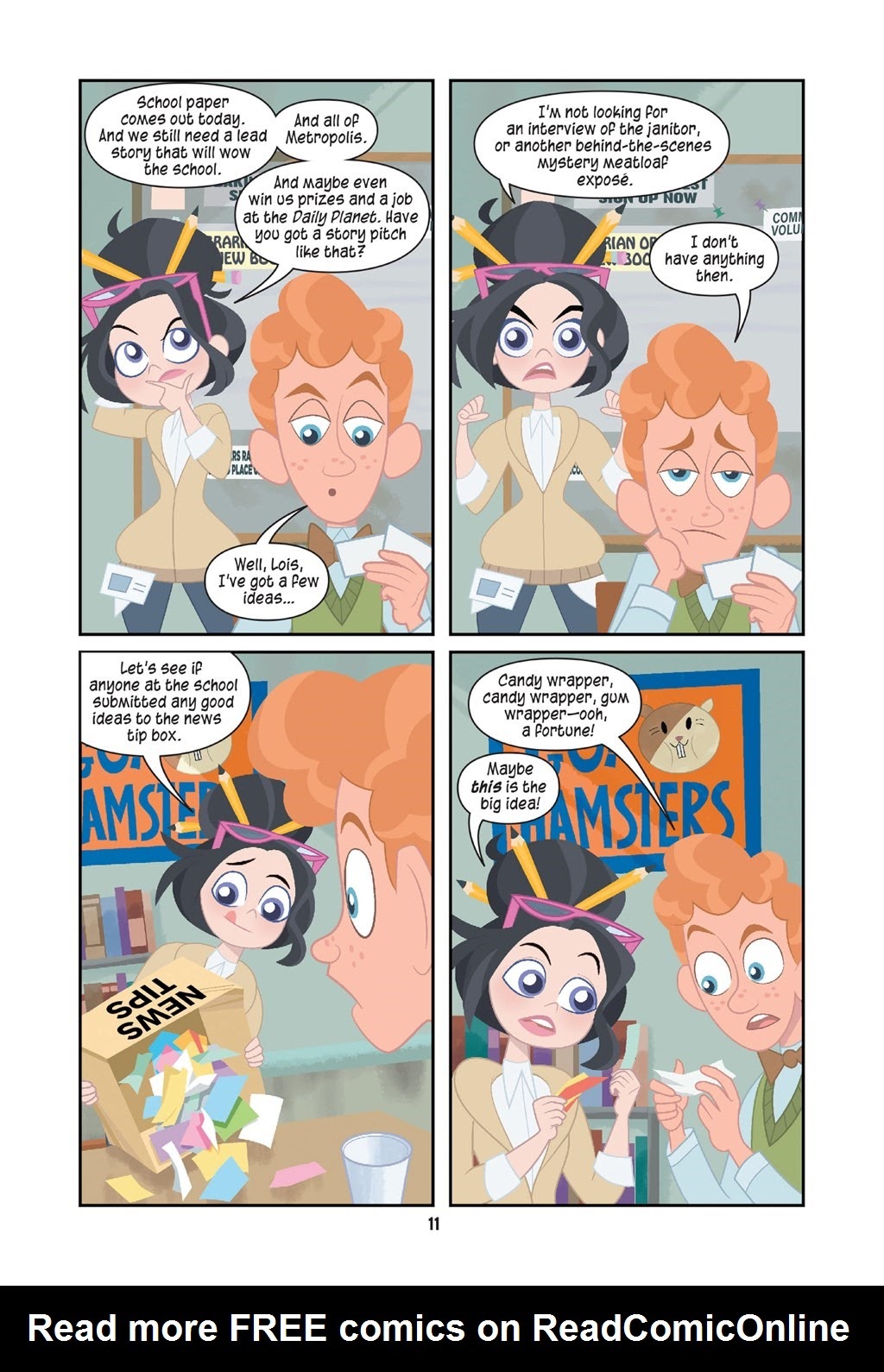 Read online DC Super Hero Girls: Midterms comic -  Issue # TPB - 9