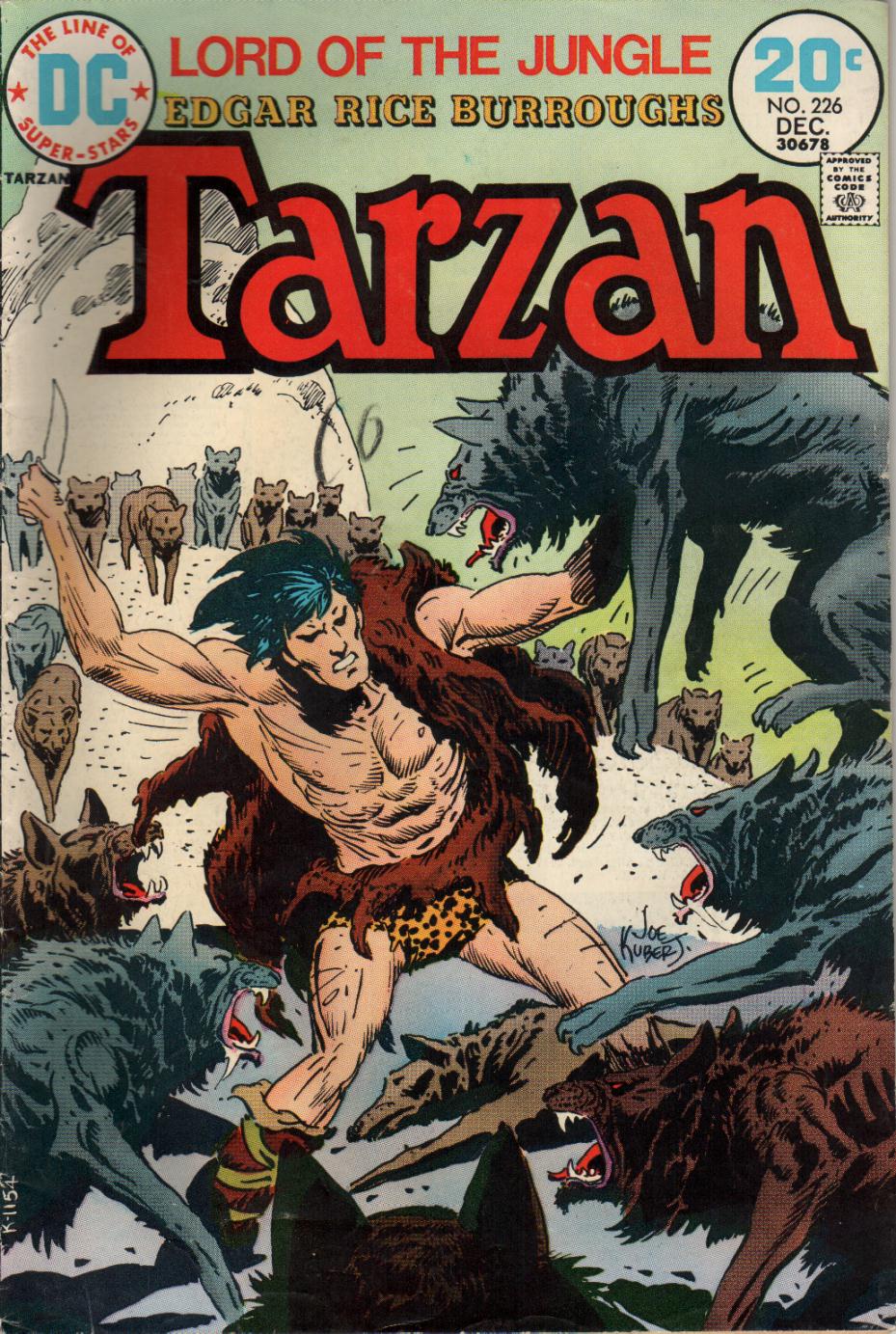 Read online Tarzan (1972) comic -  Issue #226 - 1