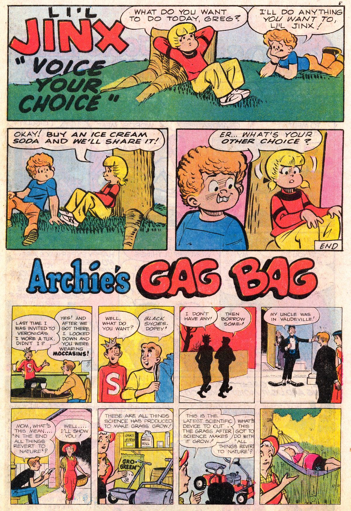 Read online Reggie and Me (1966) comic -  Issue #91 - 9