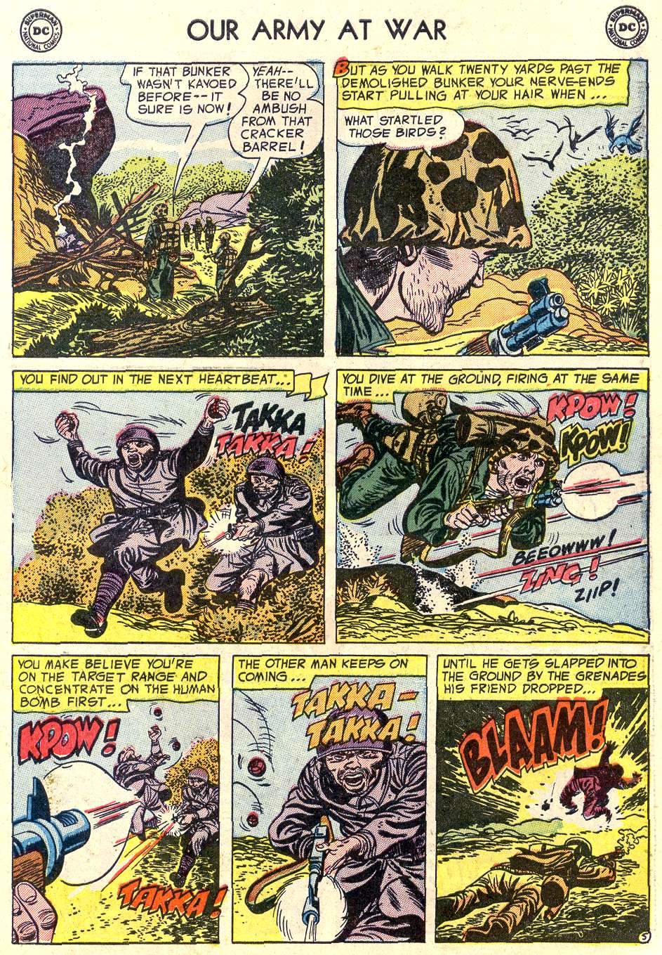 Read online Our Army at War (1952) comic -  Issue #23 - 7