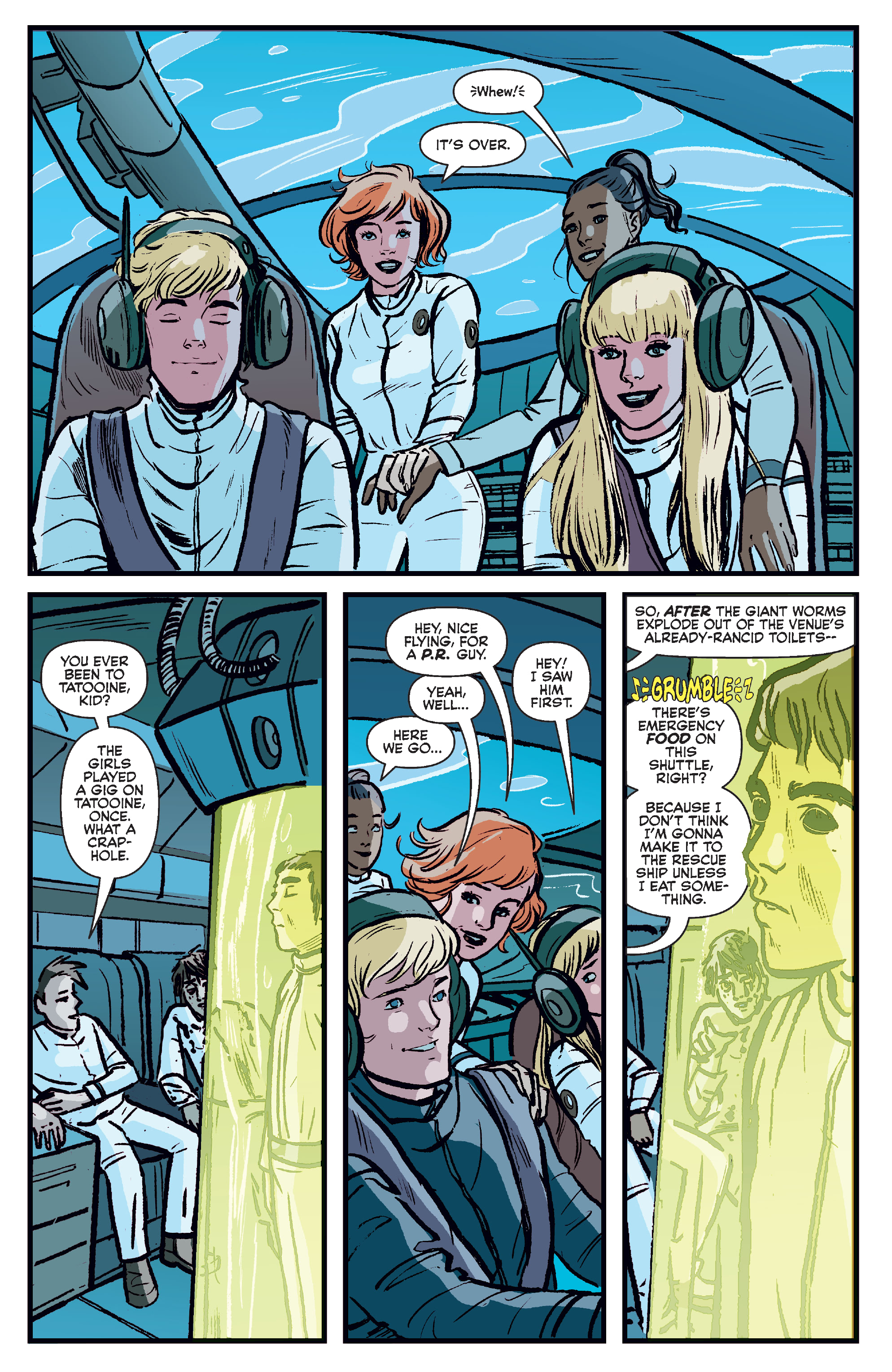 Read online Josie and the Pussycats in Space comic -  Issue # _TPB - 66