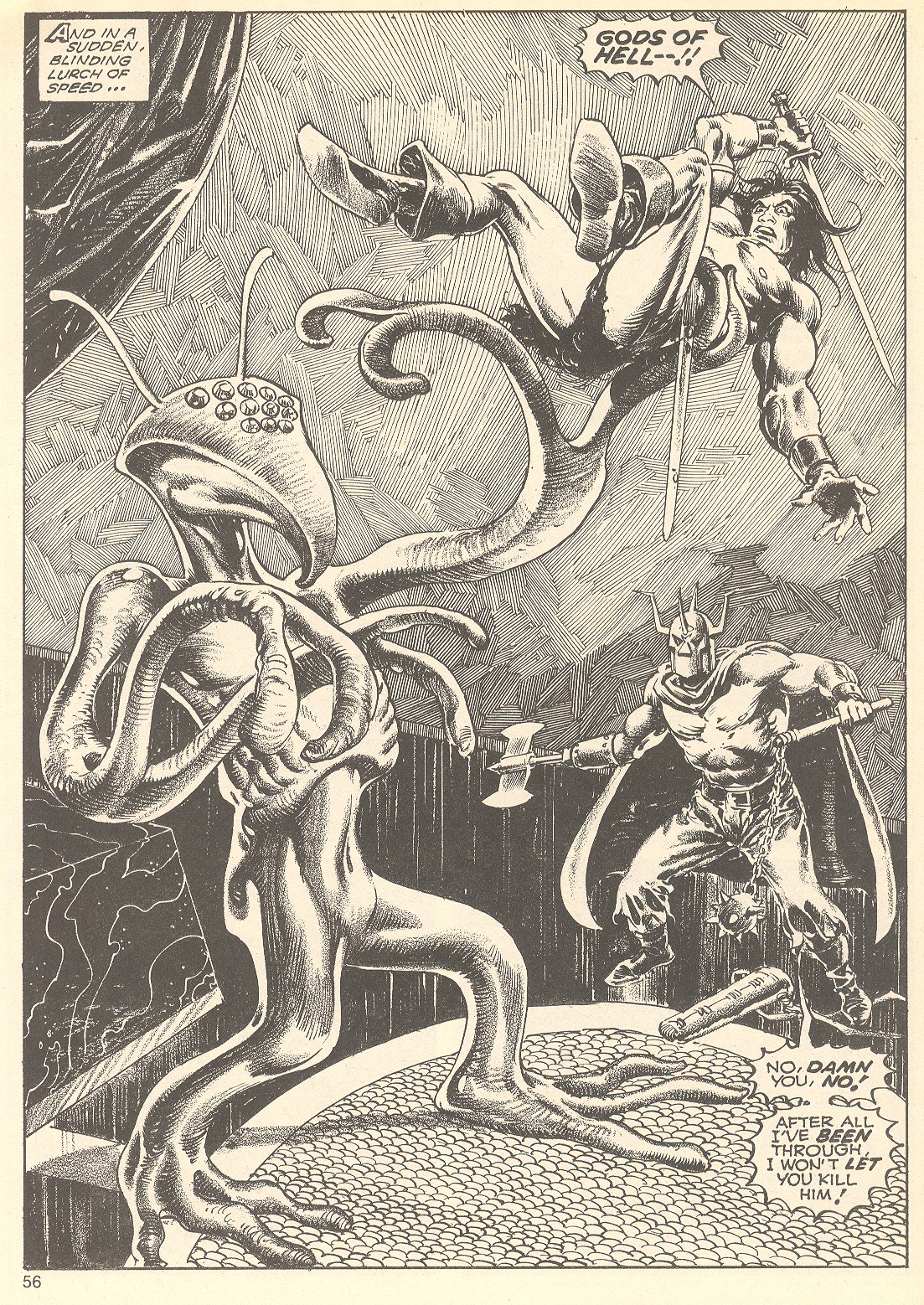 Read online The Savage Sword Of Conan comic -  Issue #75 - 56