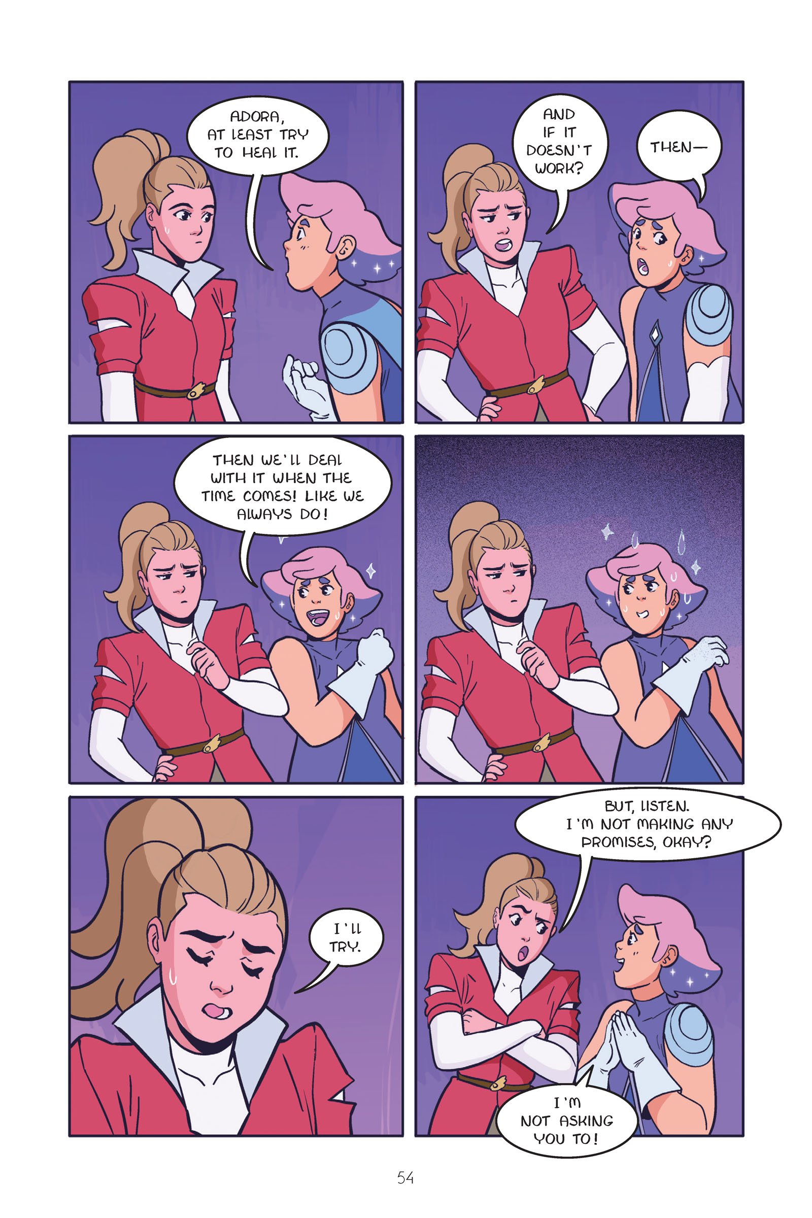 Read online She-Ra and the Princesses of Power: Legend of the Fire Princess comic -  Issue # TPB - 56