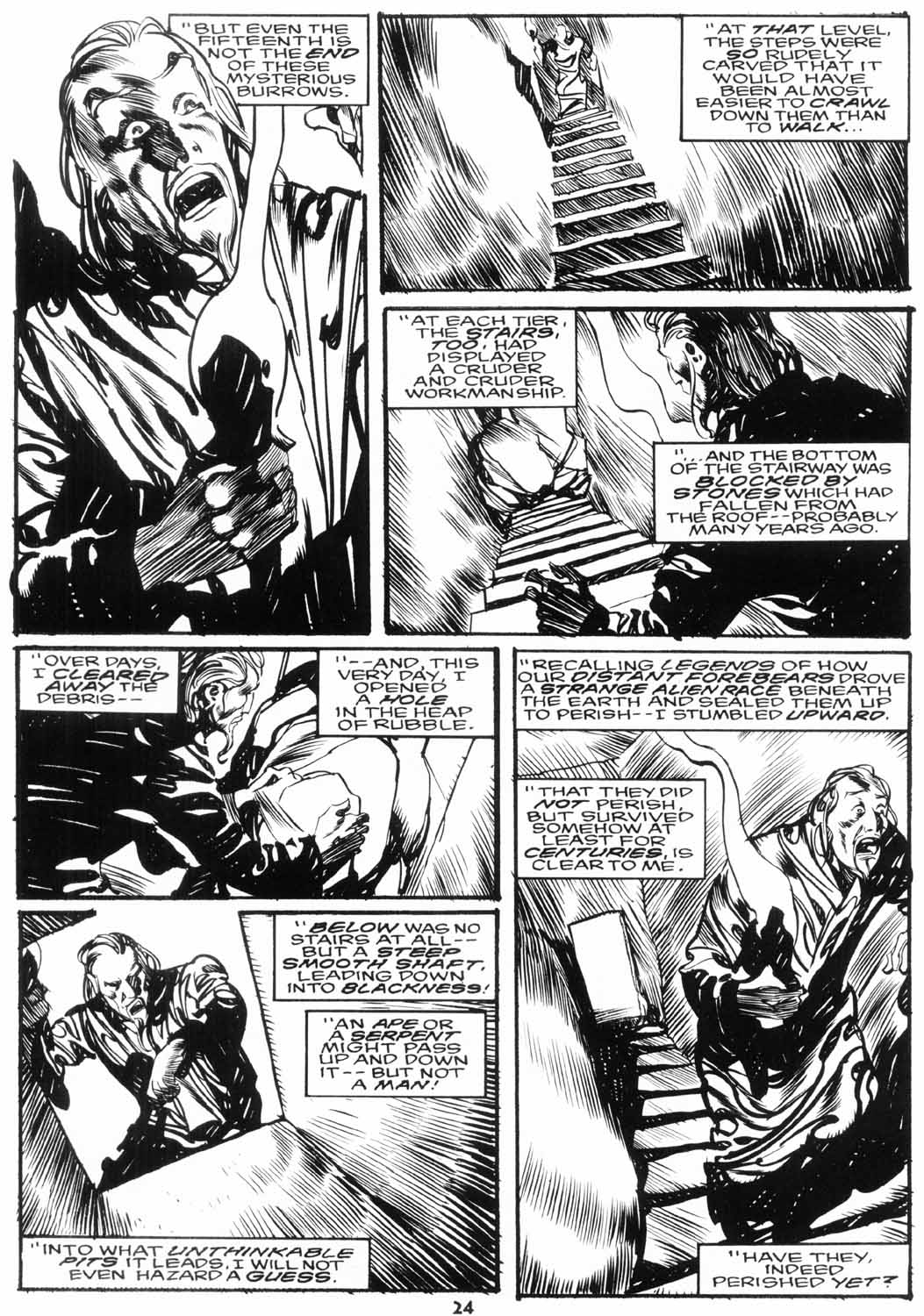 Read online The Savage Sword Of Conan comic -  Issue #224 - 26