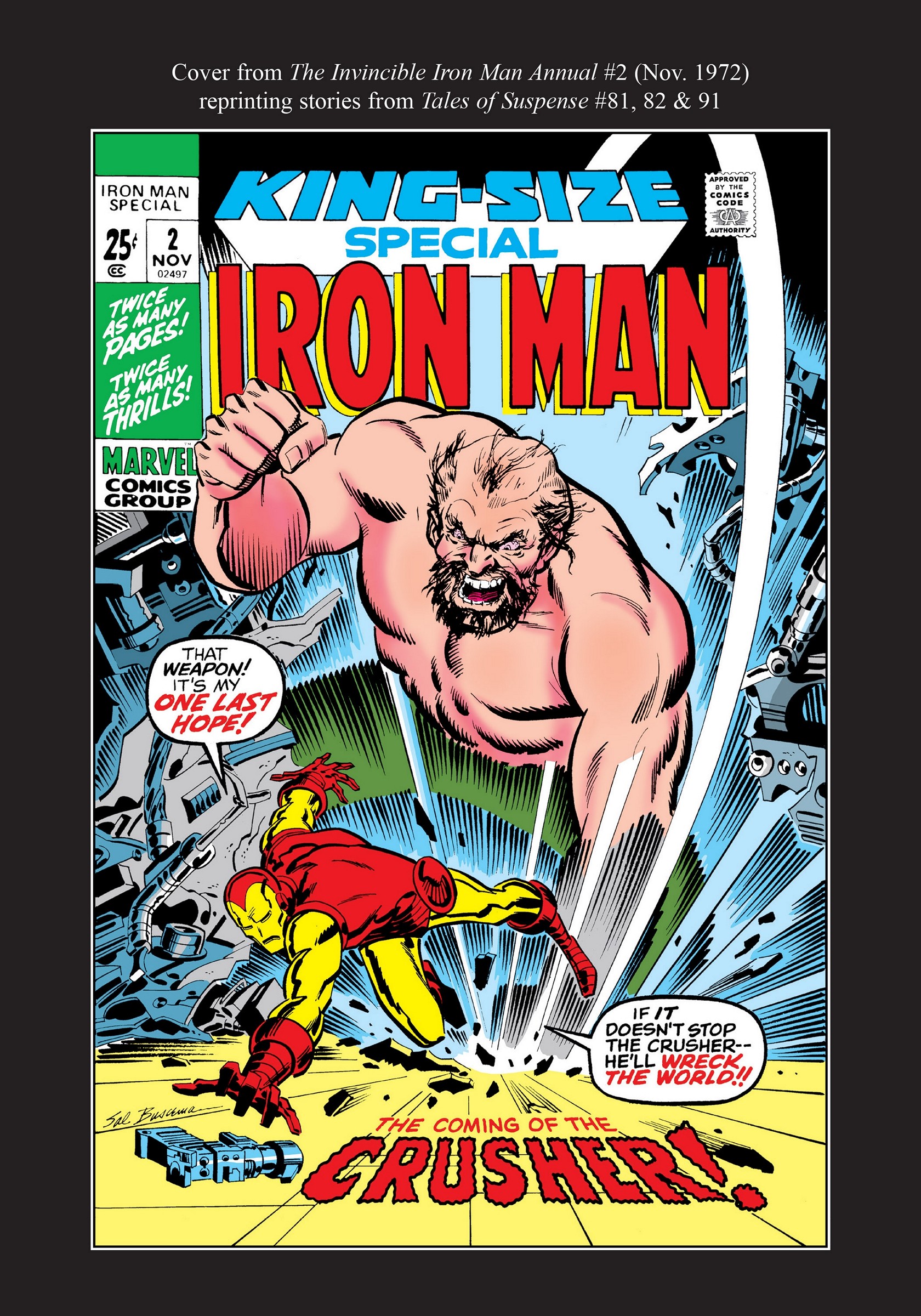 Read online Marvel Masterworks: The Invincible Iron Man comic -  Issue # TPB 8 (Part 3) - 115