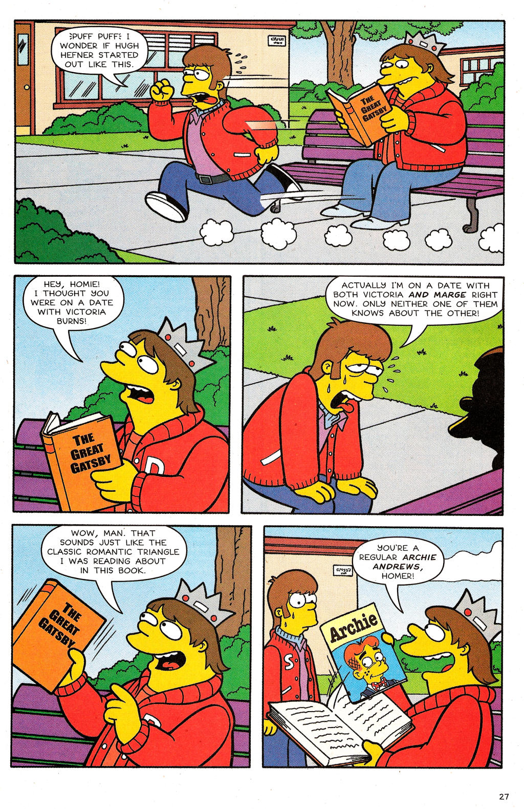 Read online Simpsons Comics comic -  Issue #122 - 29