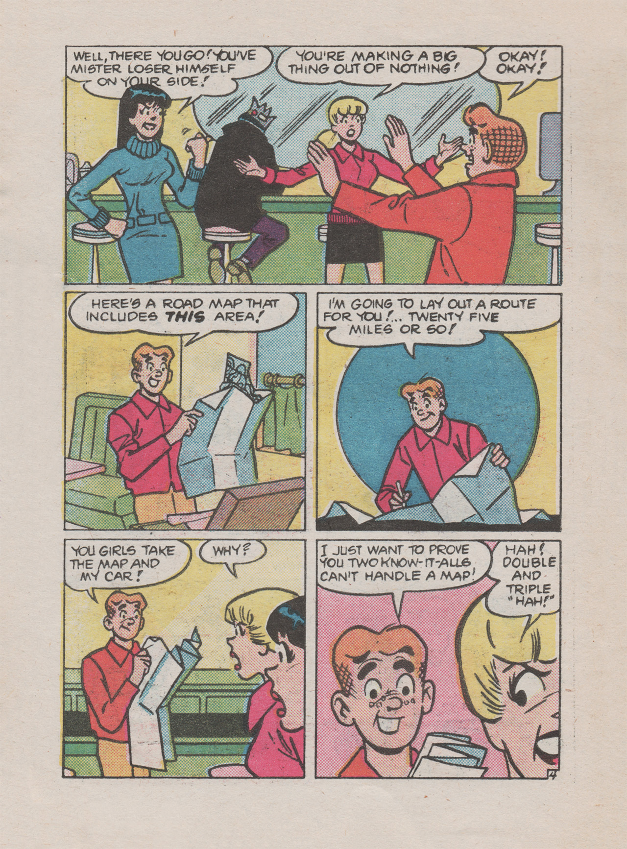 Read online Archie's Story & Game Digest Magazine comic -  Issue #2 - 126