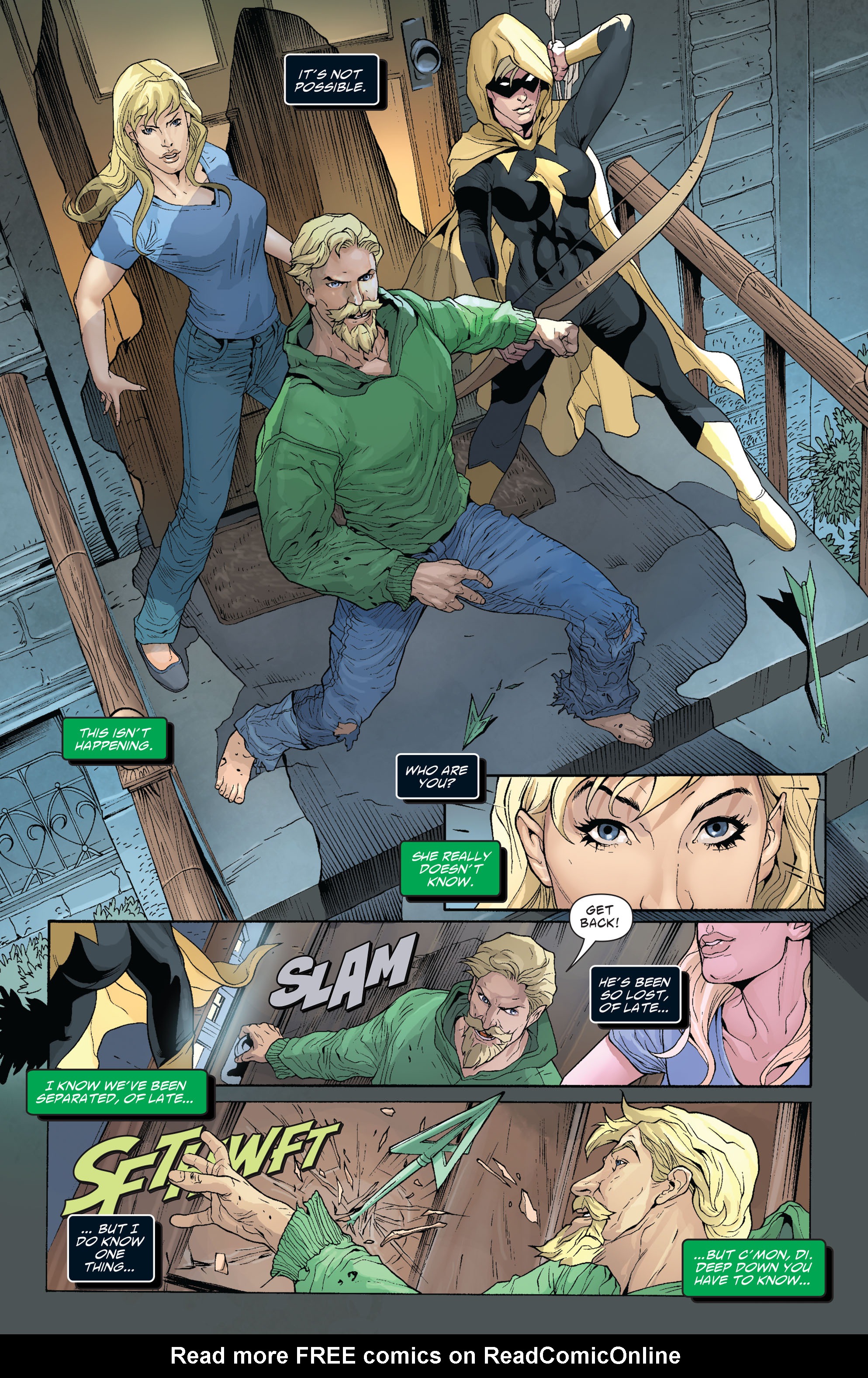 Read online Green Arrow/Black Canary comic -  Issue #26 - 12