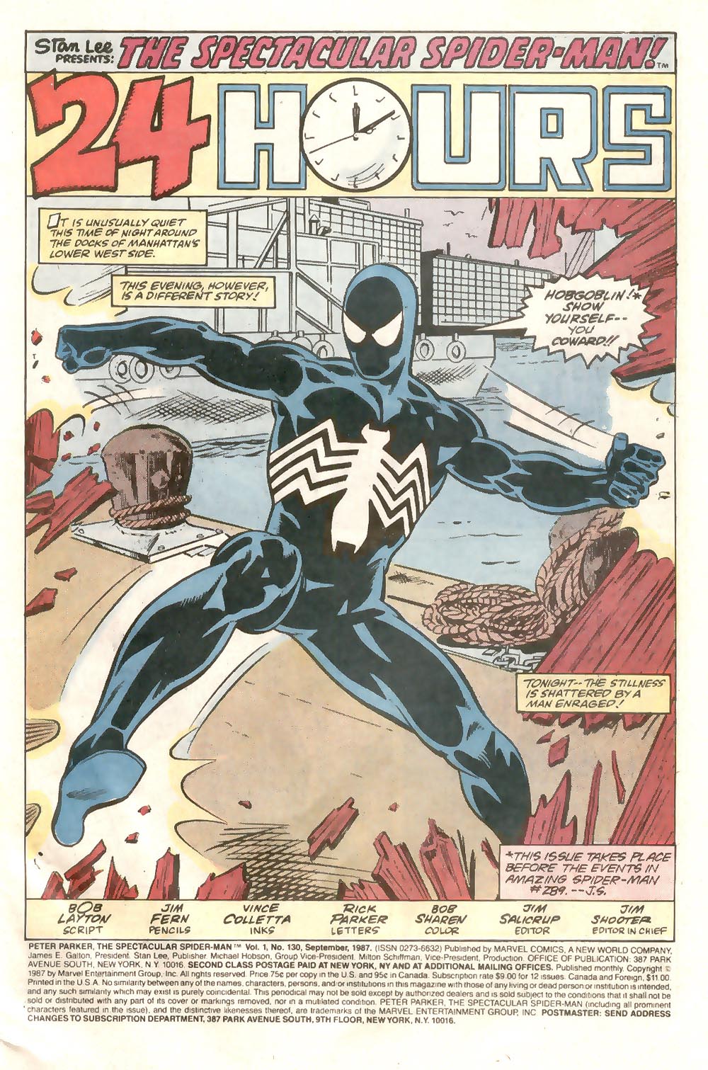Read online The Spectacular Spider-Man (1976) comic -  Issue #130 - 2