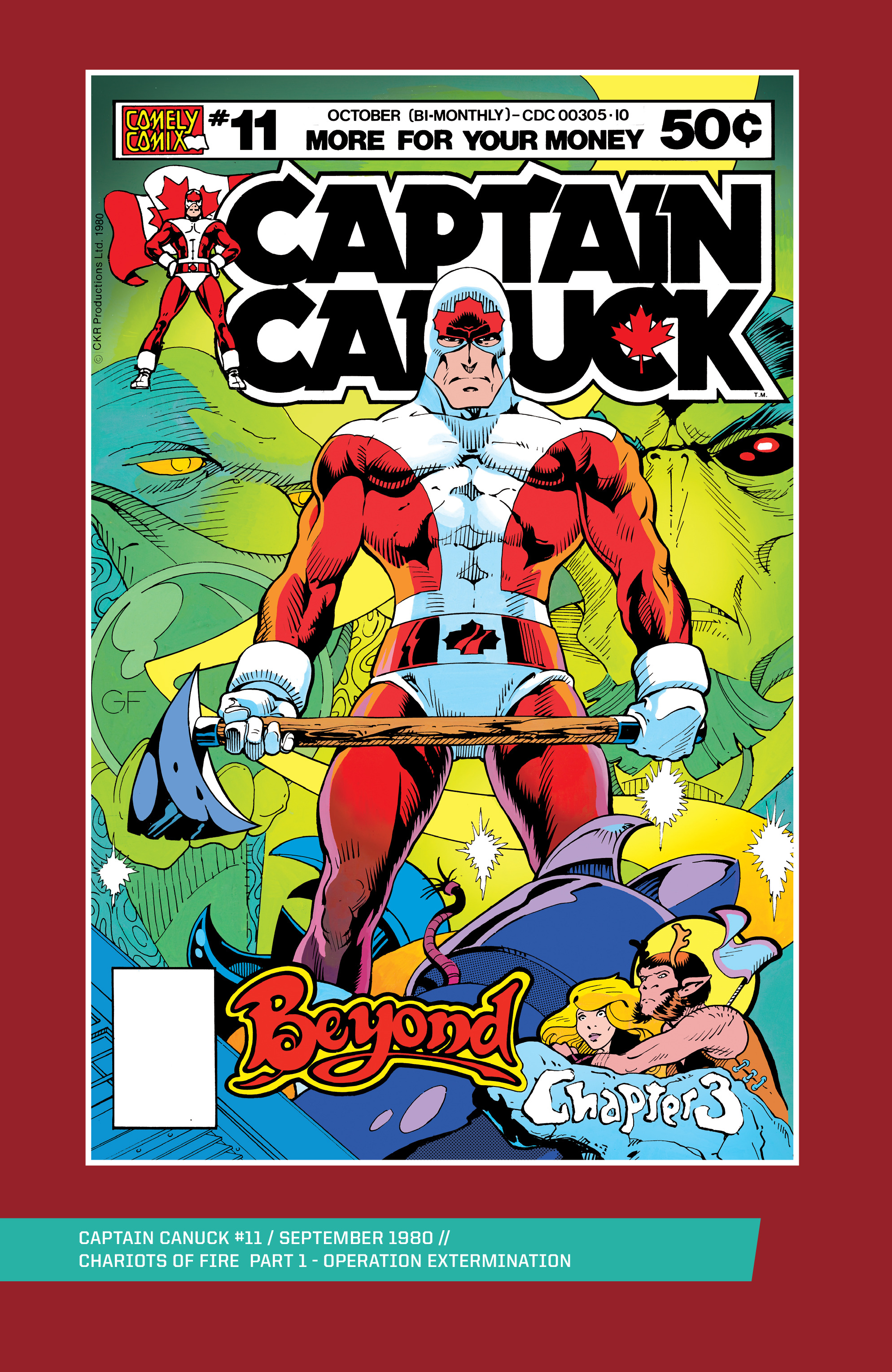 Read online Captain Canuck (1975) comic -  Issue #11 - 1