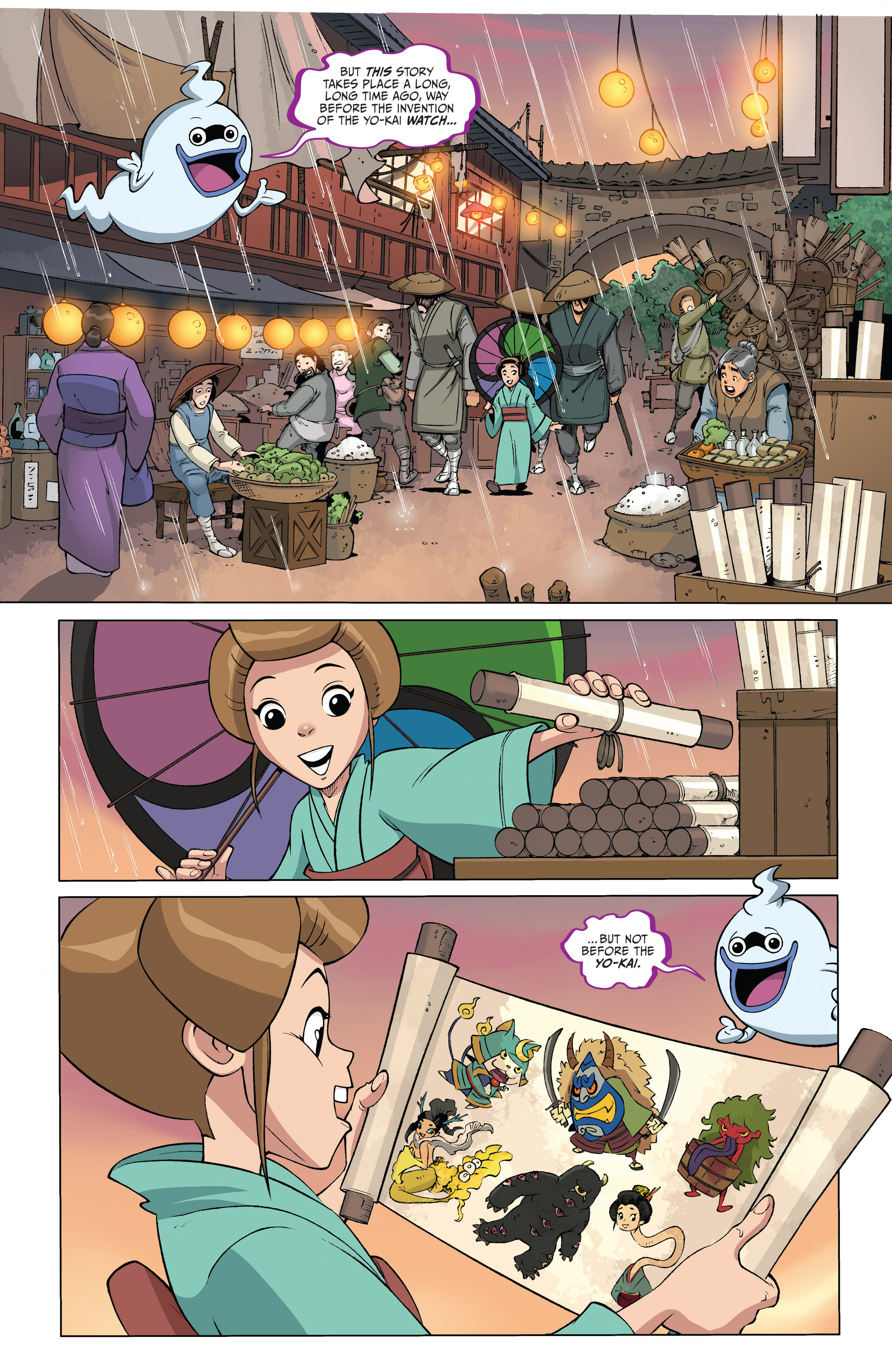 Read online Yo-Kai Watch comic -  Issue #1 - 6