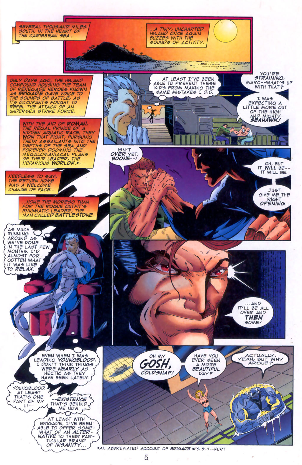 Read online Brigade (1993) comic -  Issue #8 - 8