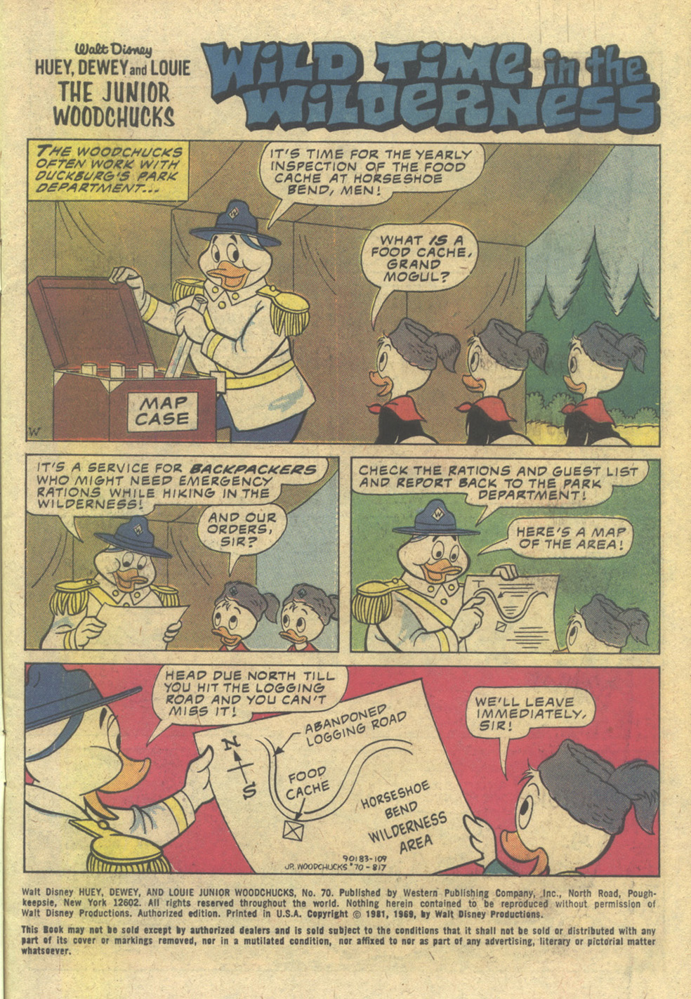 Read online Huey, Dewey, and Louie Junior Woodchucks comic -  Issue #70 - 3