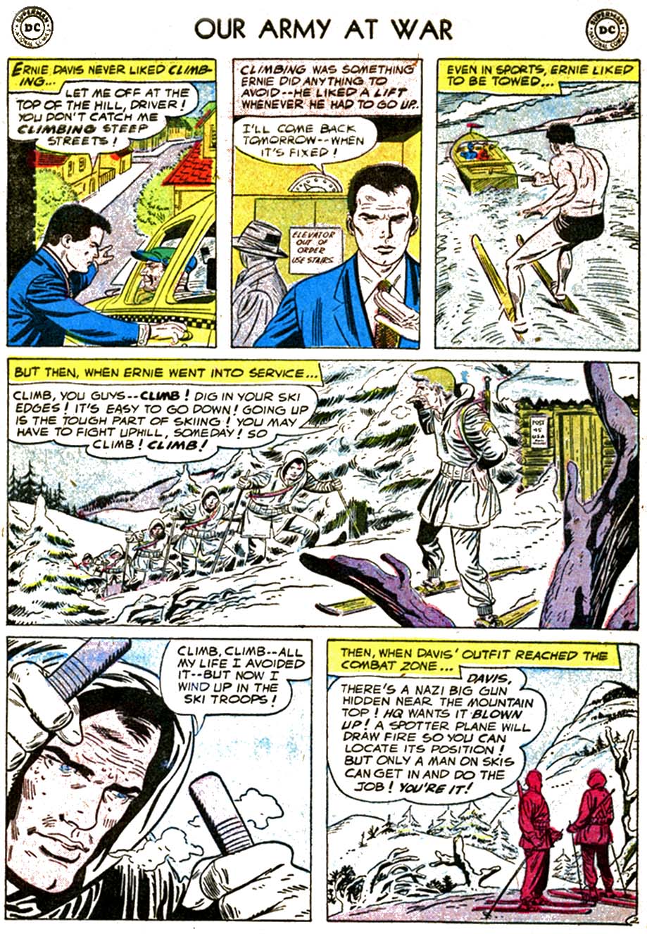 Read online Our Army at War (1952) comic -  Issue #58 - 4