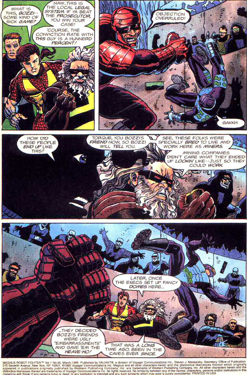 Read online Magnus Robot Fighter (1991) comic -  Issue #45 - 3