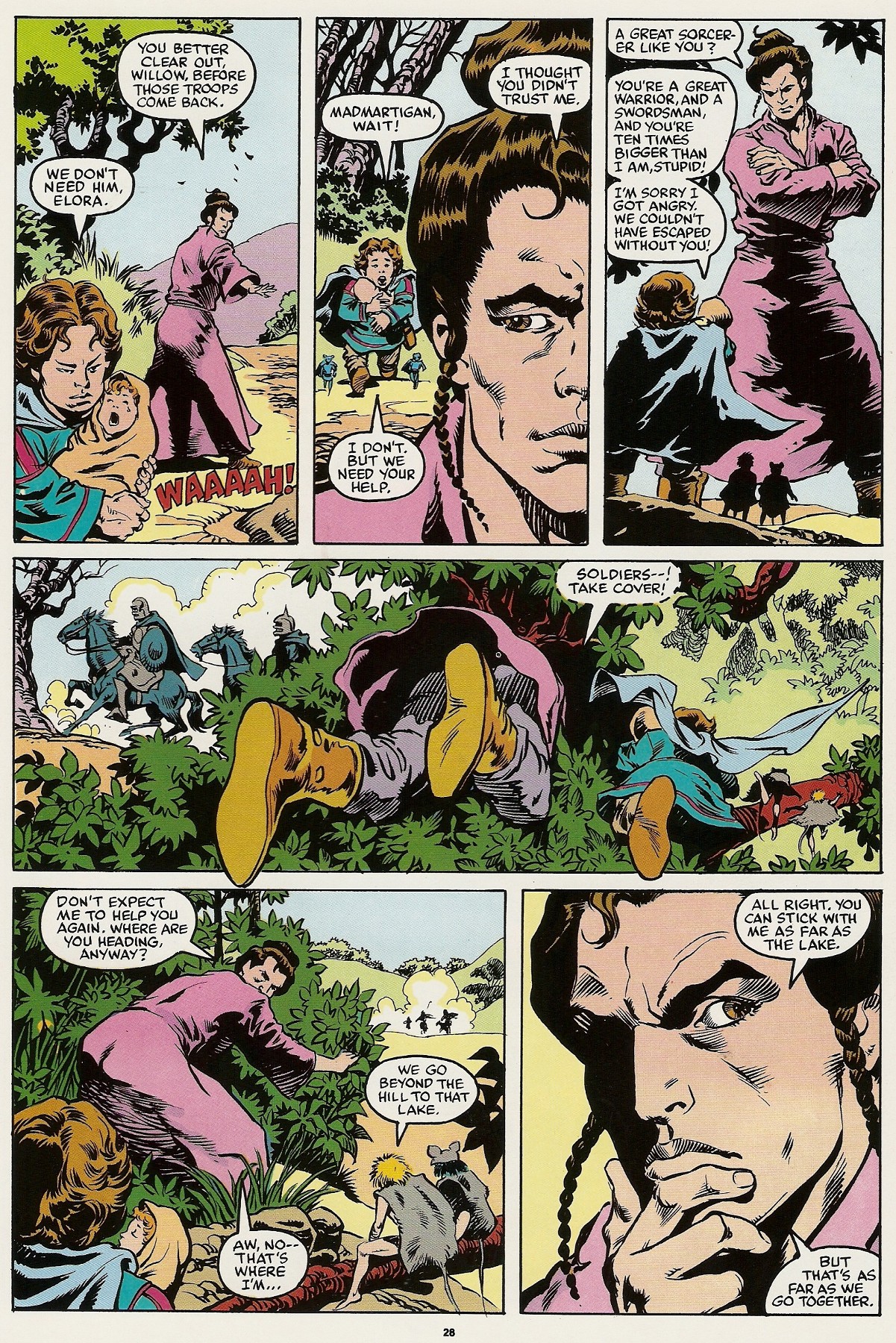 Read online Marvel Graphic Novel comic -  Issue #36 - Willow - 32