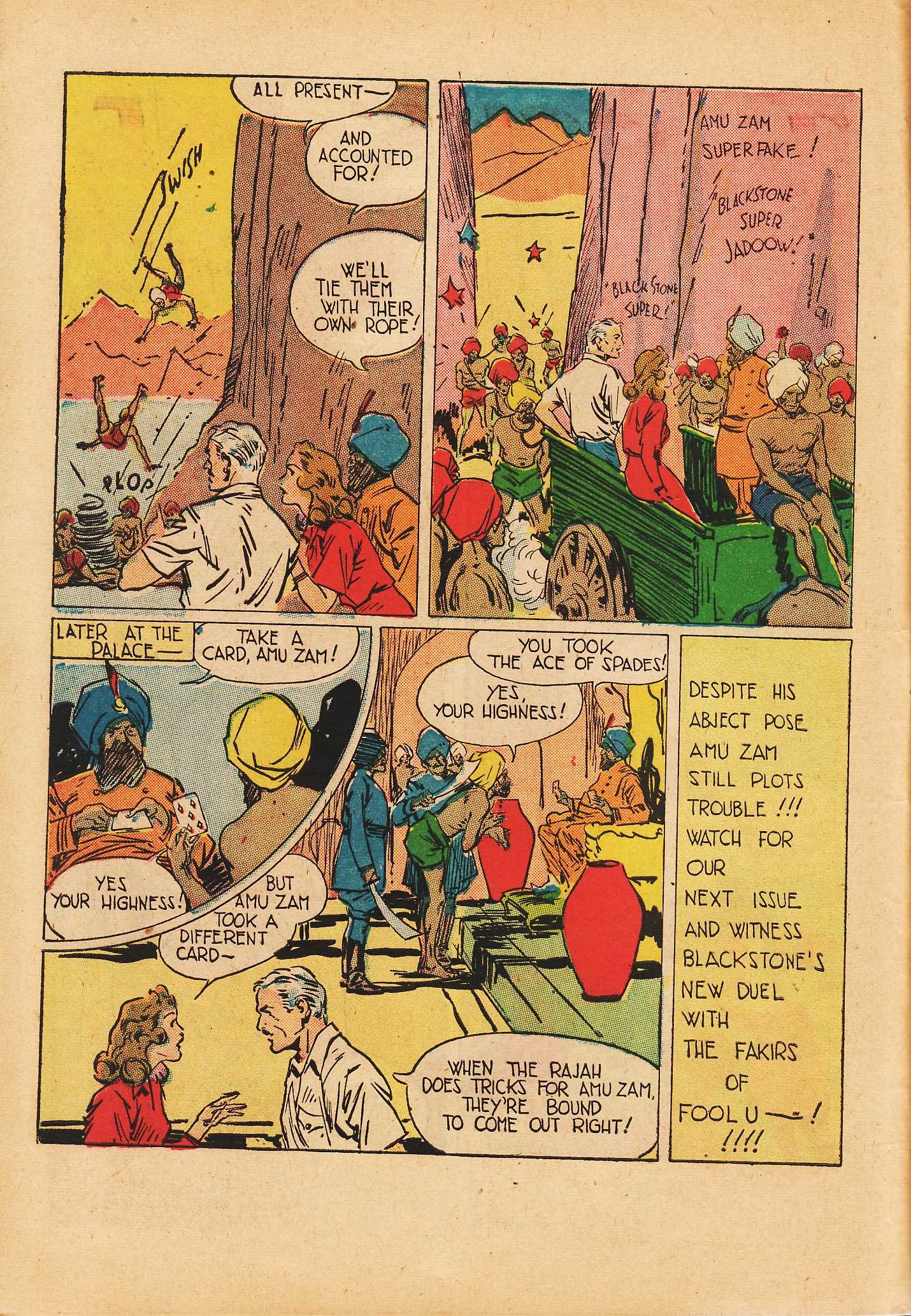 Read online Super-Magician Comics comic -  Issue #22 - 16