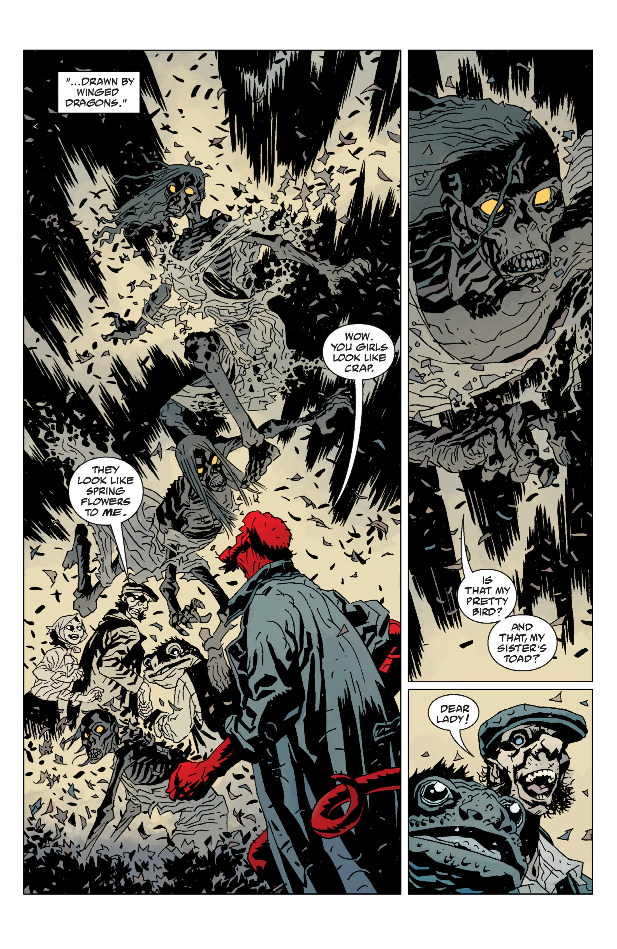 Read online Hellboy comic -  Issue #8 - 38