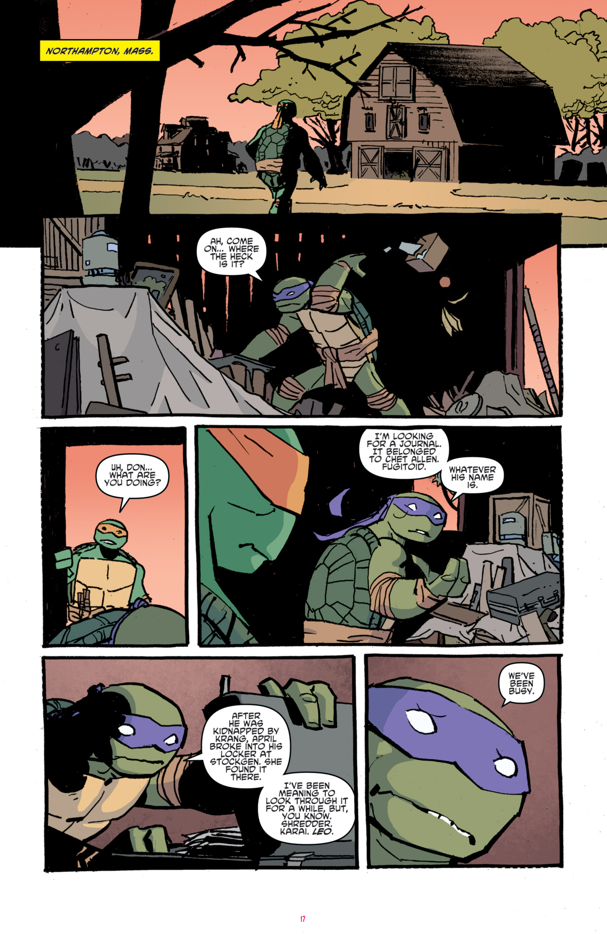 Read online Teenage Mutant Ninja Turtles: The IDW Collection comic -  Issue # TPB 4 (Part 1) - 46