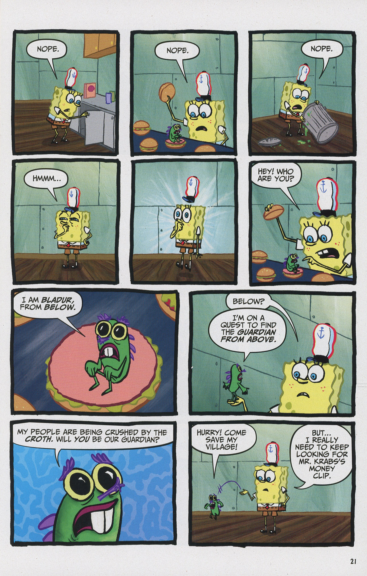 Read online SpongeBob Comics comic -  Issue #7 - 22