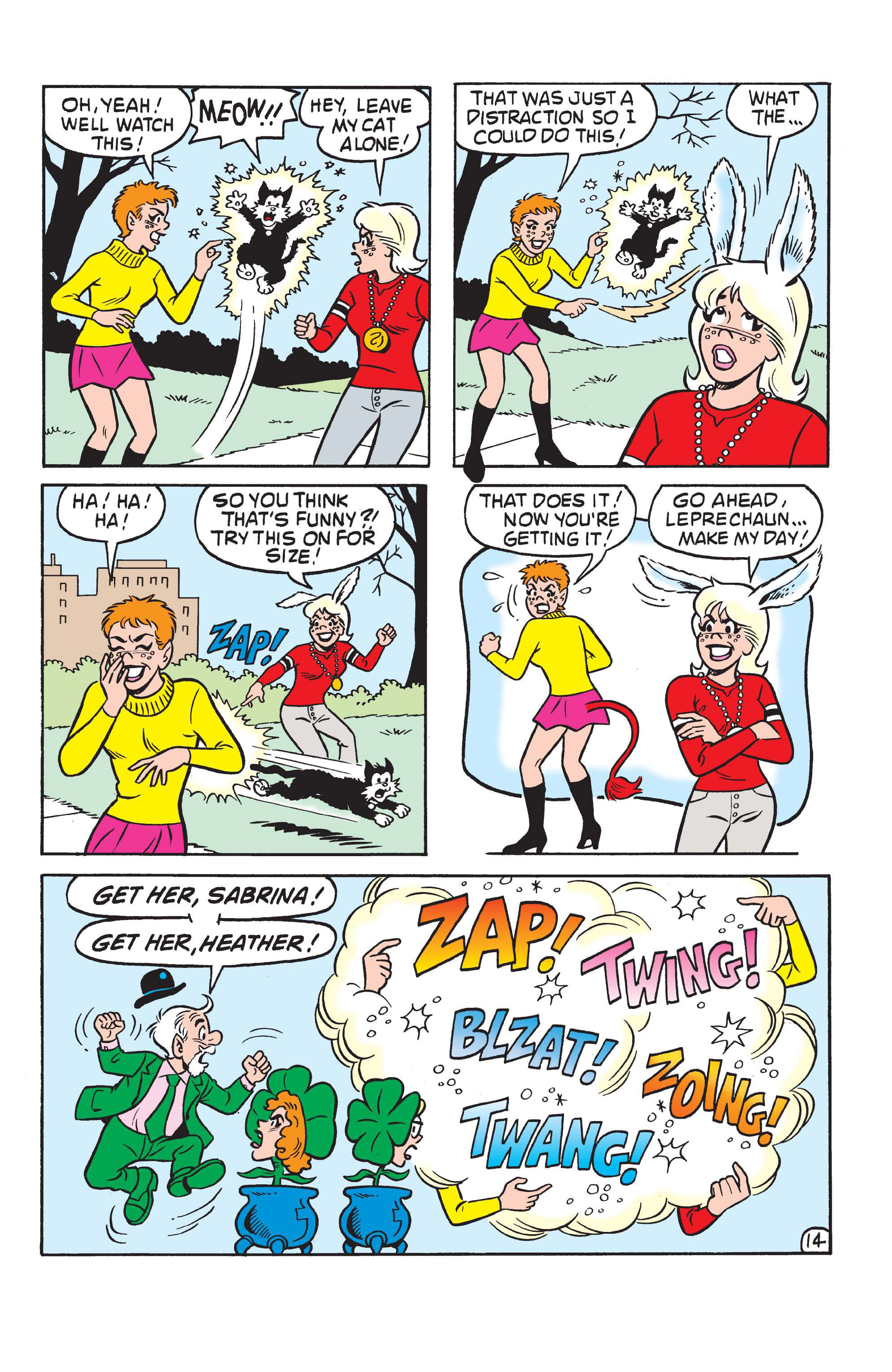 Read online Sabrina the Teenage Witch (1997) comic -  Issue #24 - 16