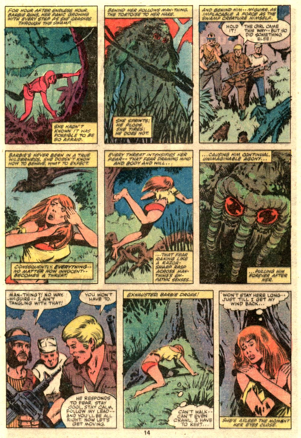 Read online Man-Thing (1979) comic -  Issue #5 - 9