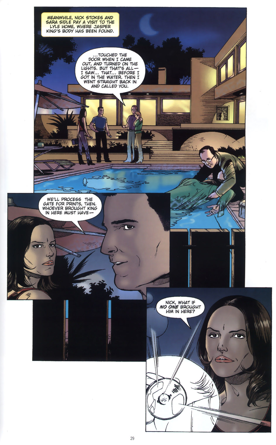 Read online CSI: Crime Scene Investigation: Thicker Than Blood comic -  Issue # Full - 31