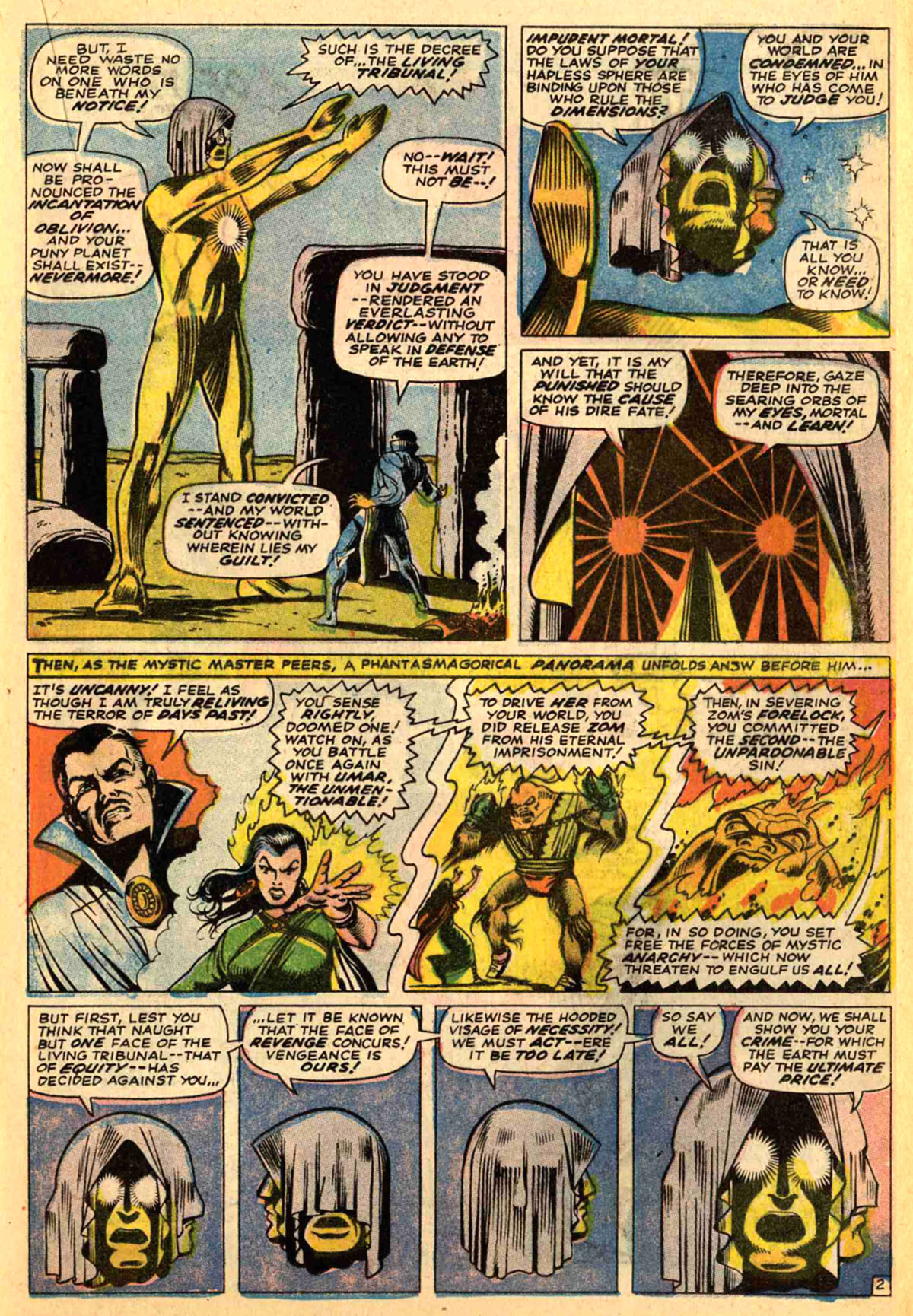 Read online Marvel Masterworks: Doctor Strange comic -  Issue # TPB 2 - 166