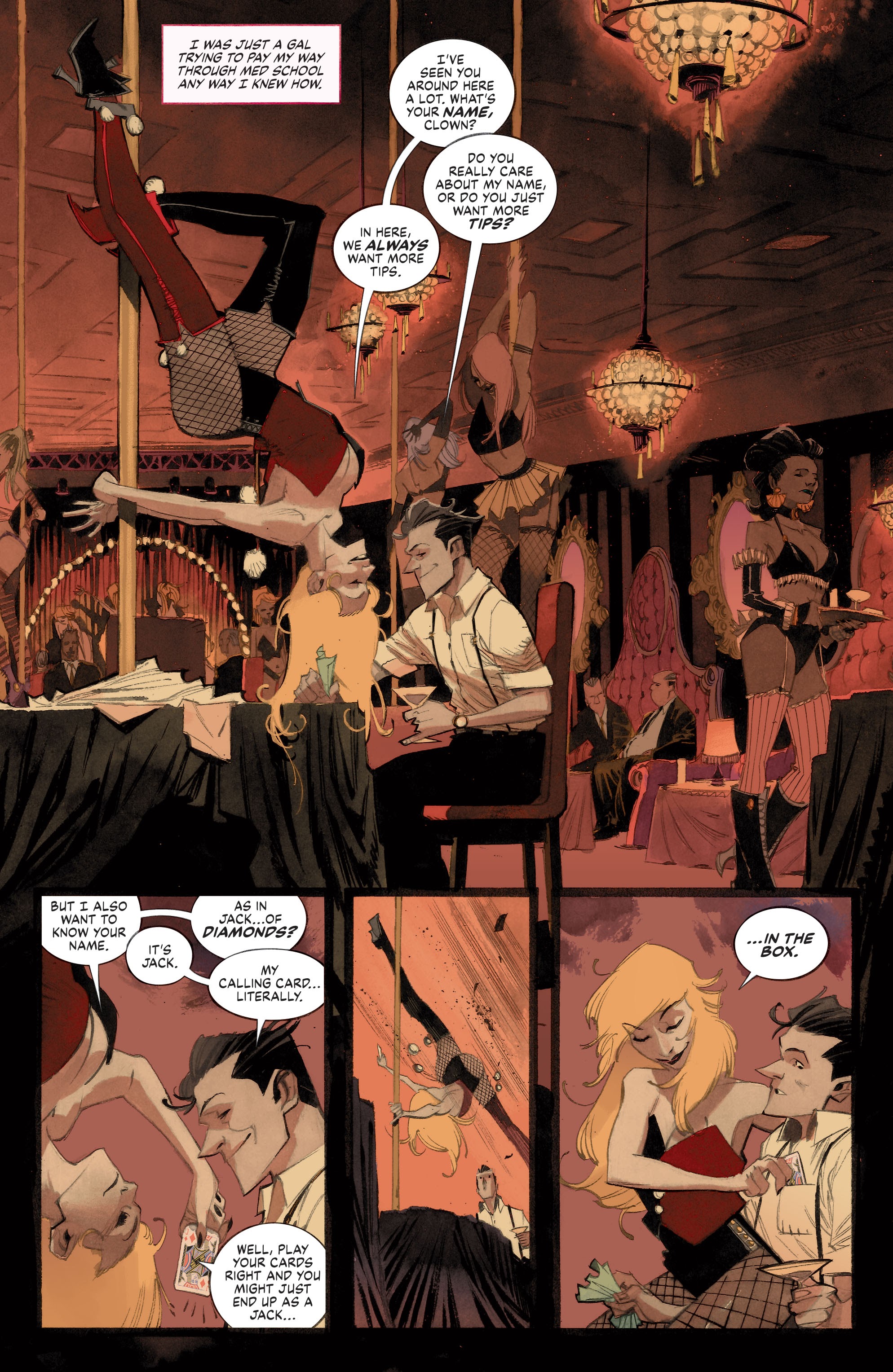 Read online Batman: White Knight Presents: Harley Quinn comic -  Issue #1 - 4