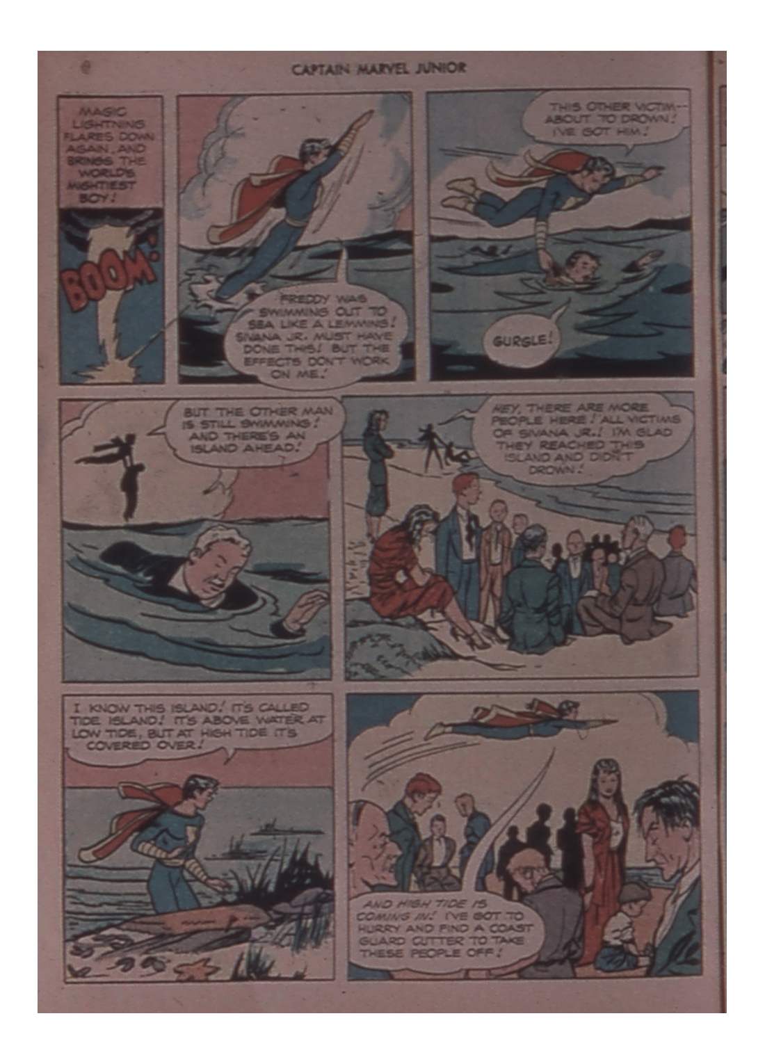 Read online Captain Marvel, Jr. comic -  Issue #57 - 44