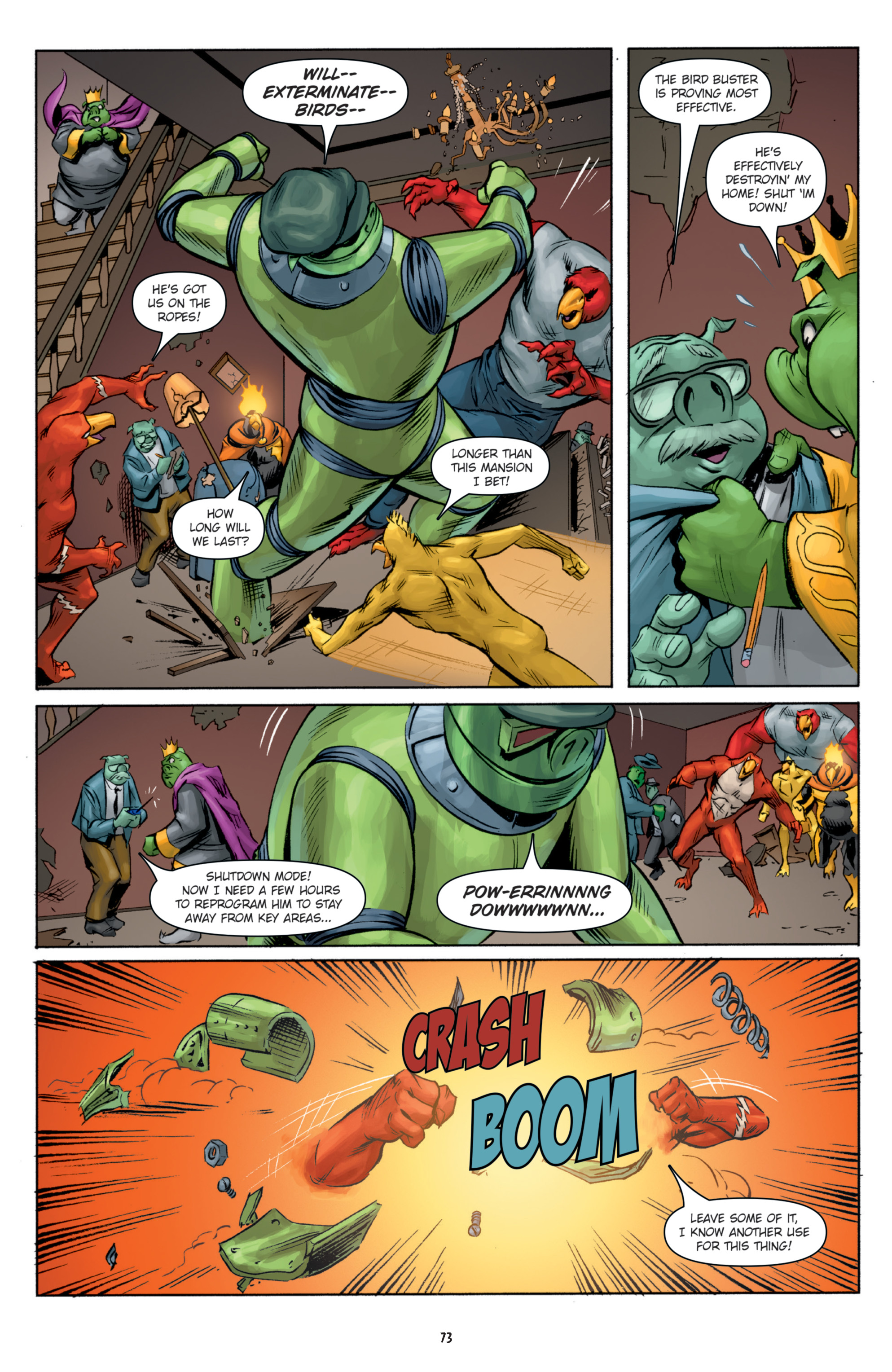 Read online Super Angry Birds comic -  Issue # TPB - 73