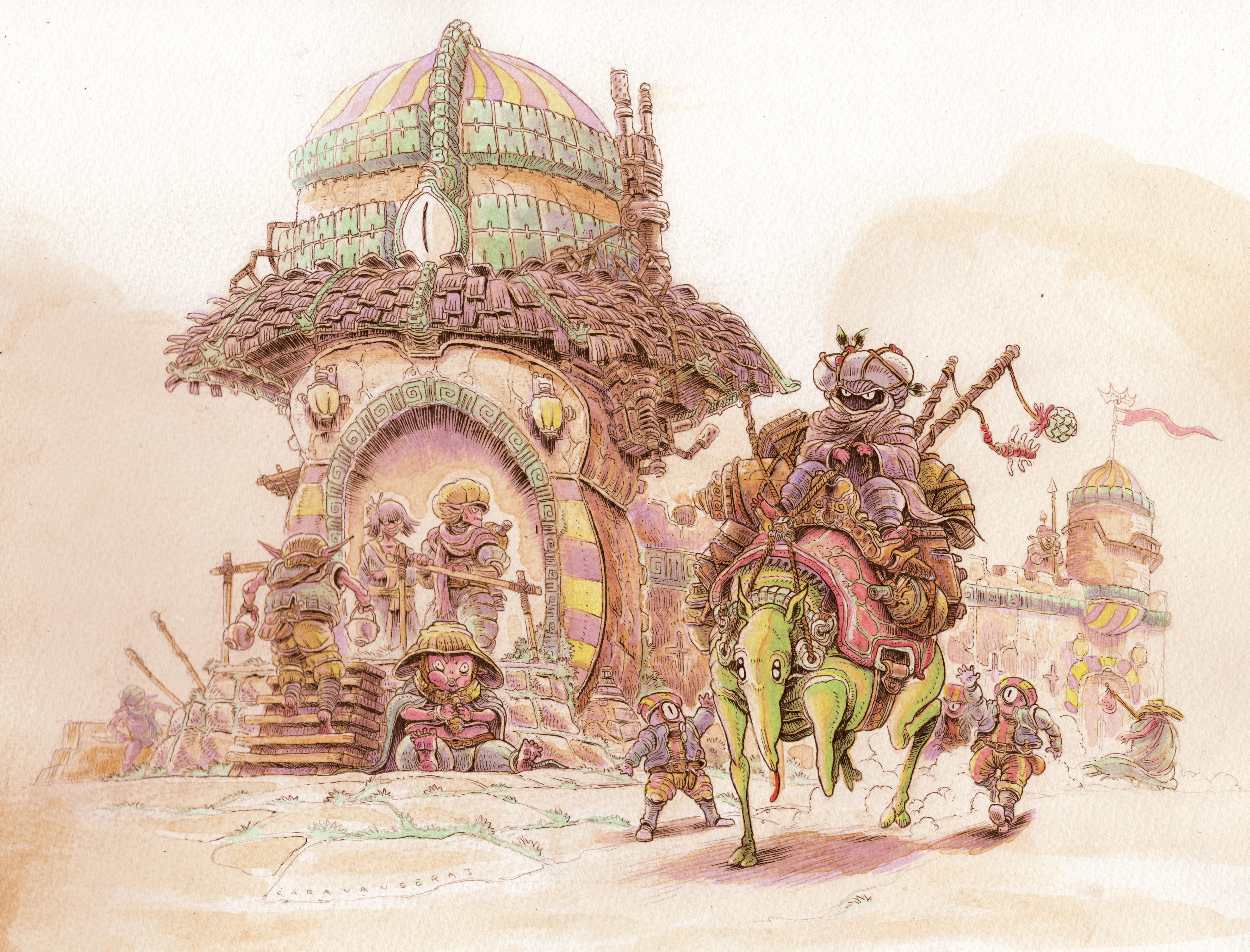 Read online Grunt: The Art and Unpublished Comics of James Stokoe comic -  Issue # TPB (Part 1) - 94