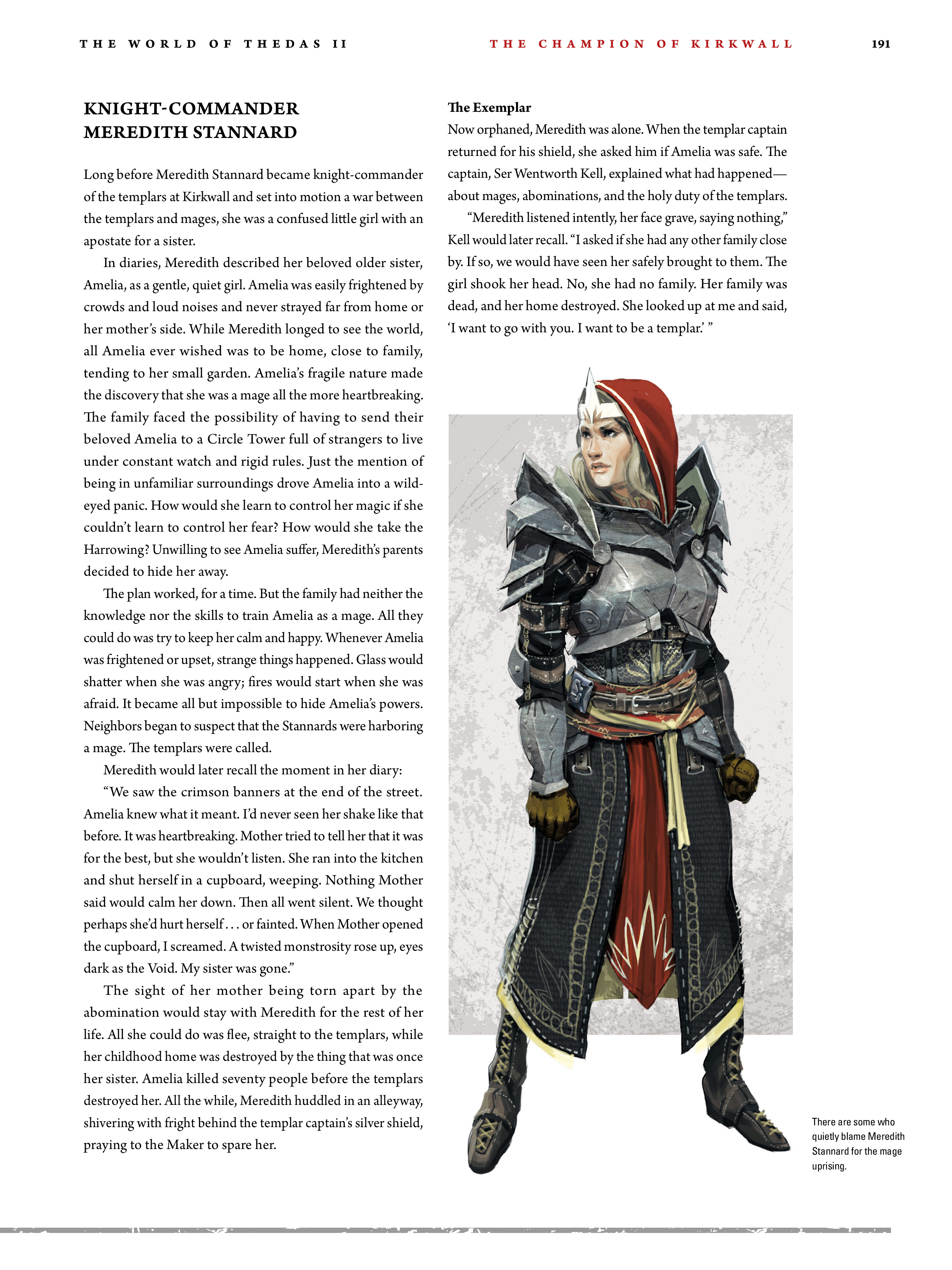Read online Dragon Age: The World of Thedas comic -  Issue # TPB 2 - 186