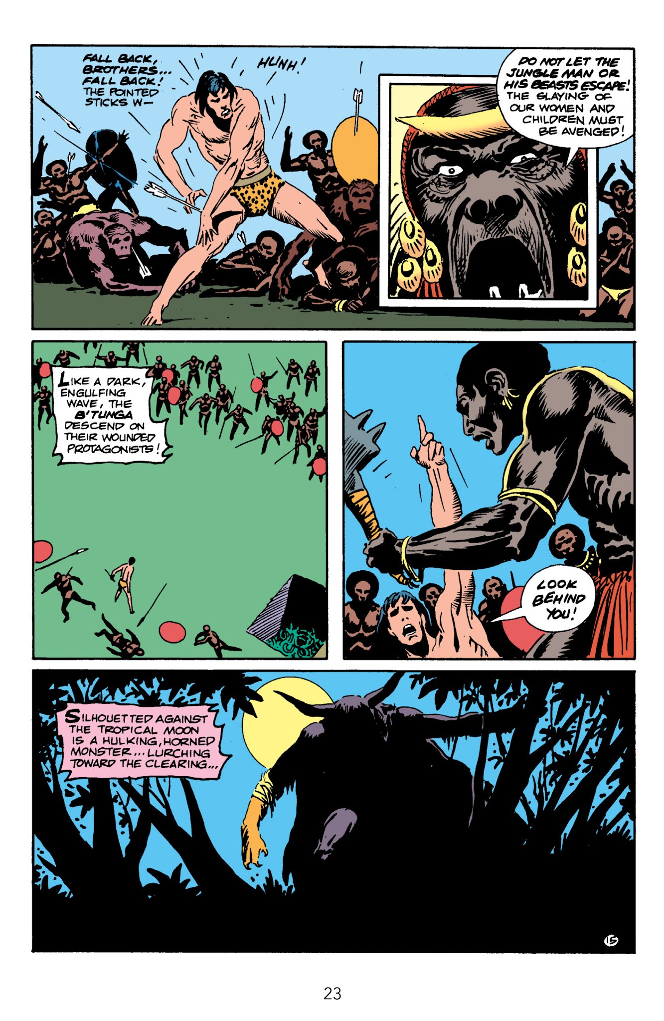 Read online Edgar Rice Burroughs' Tarzan The Joe Kubert Years comic -  Issue # TPB 3 (Part 1) - 25