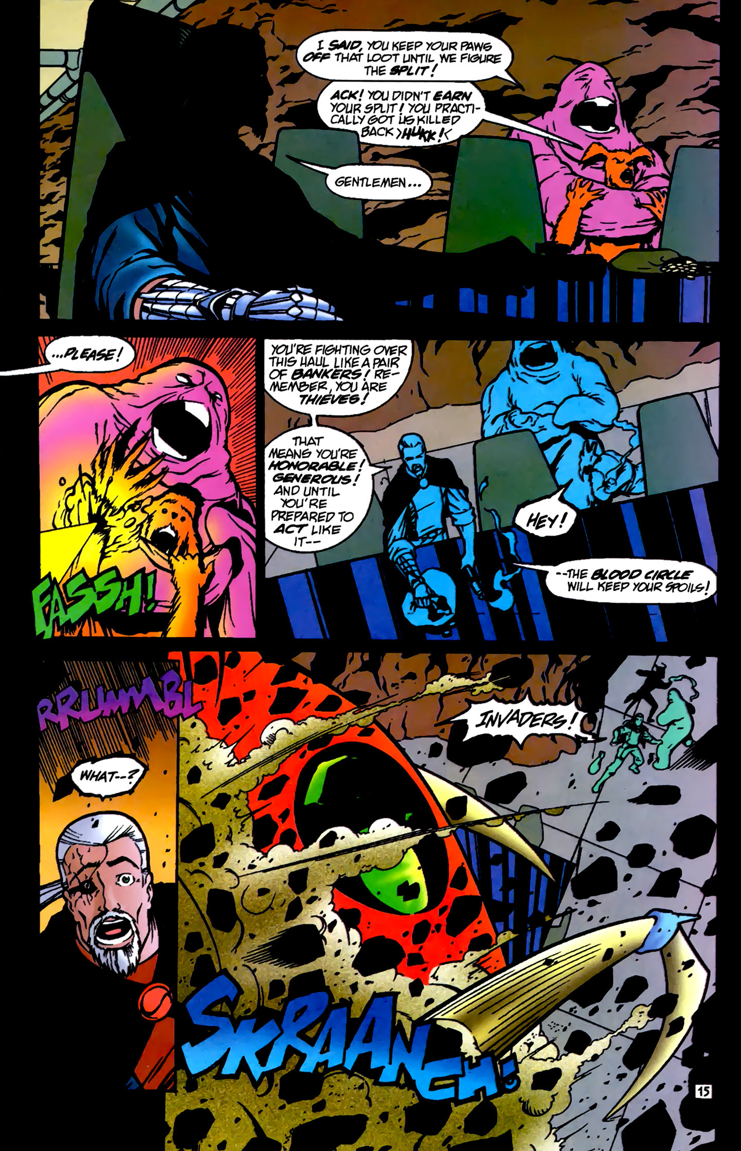 Read online R.E.B.E.L.S. '94 comic -  Issue #10 - 16
