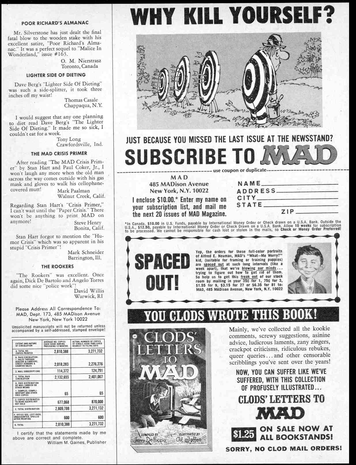 Read online MAD comic -  Issue #173 - 5