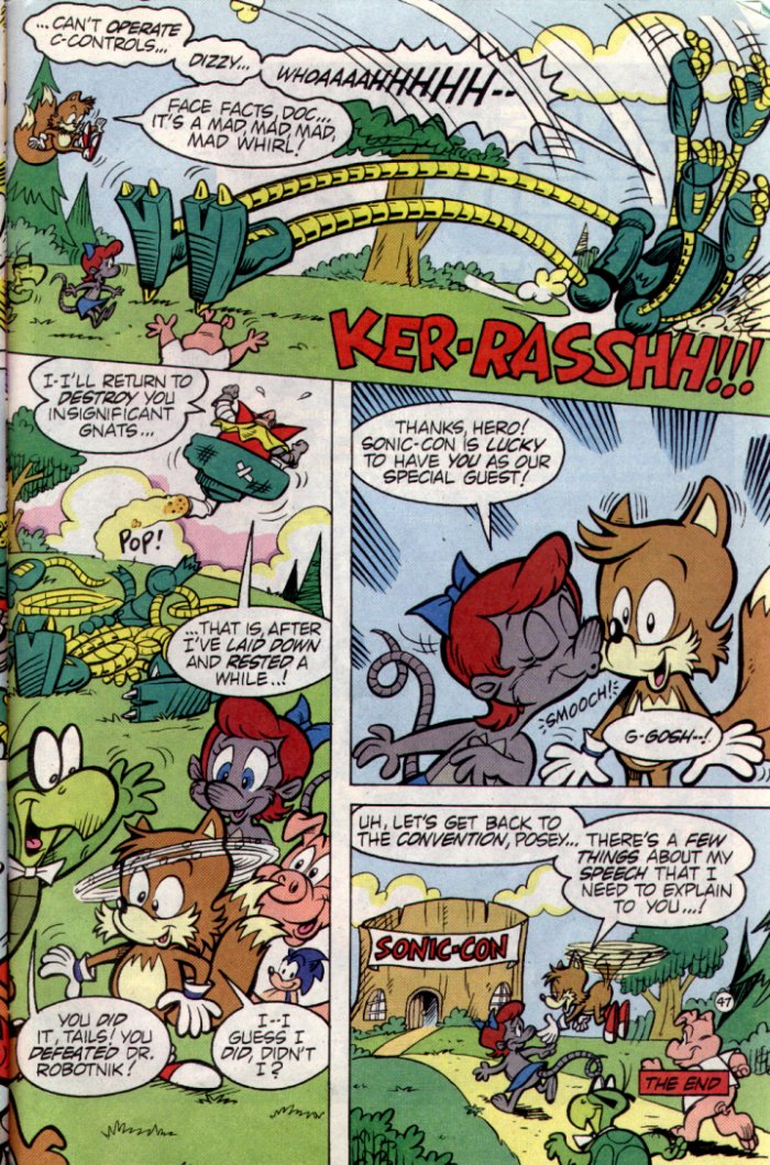 Read online Sonic The Hedgehog In Your Face Special comic -  Issue # Full - 40