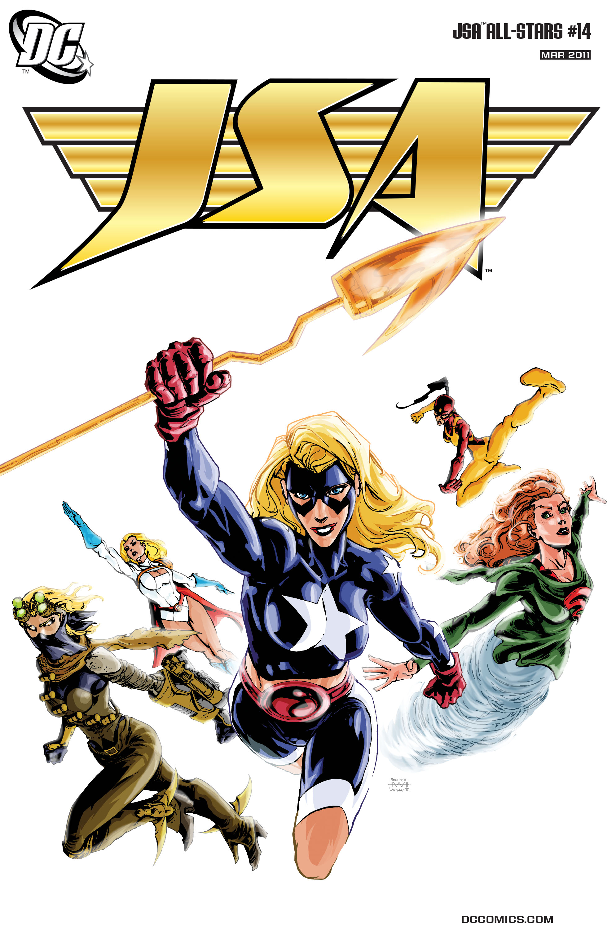 Read online JSA All-Stars (2010) comic -  Issue #14 - 1