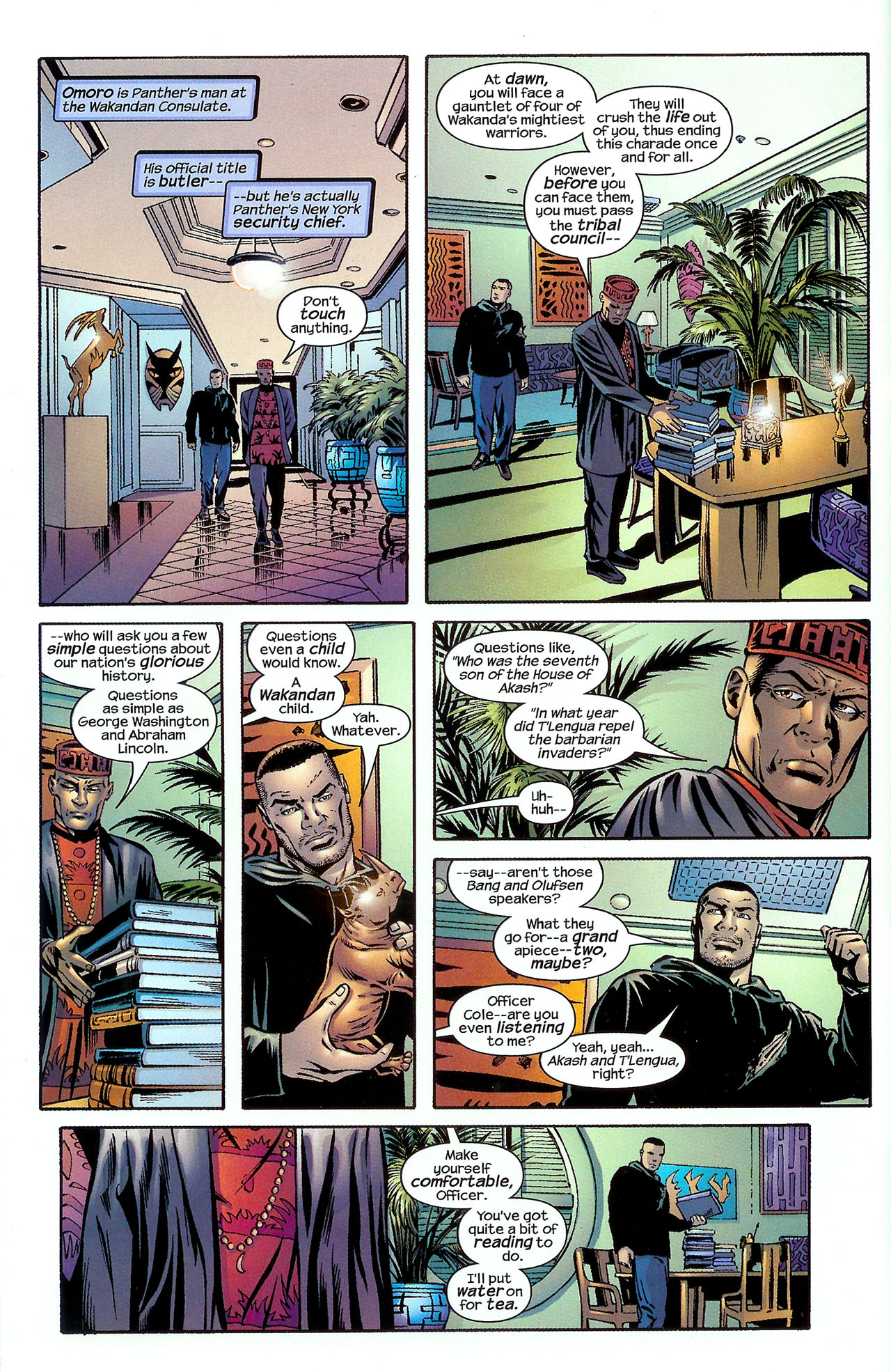 Read online Black Panther (1998) comic -  Issue #60 - 9