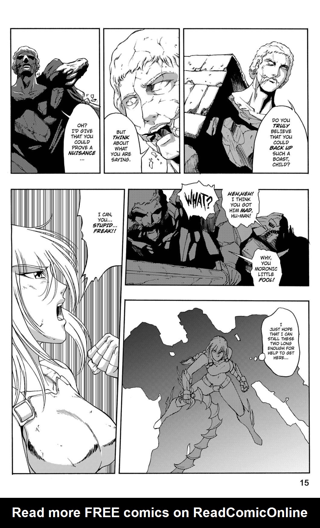 Read online Dragon Arms: Chaos Blade comic -  Issue #3 - 17