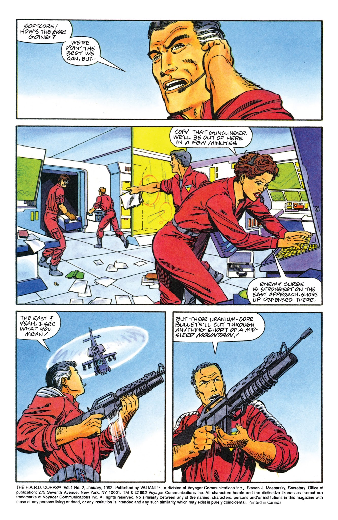 Read online Valiant Masters H.A.R.D. Corps comic -  Issue # TPB - 83