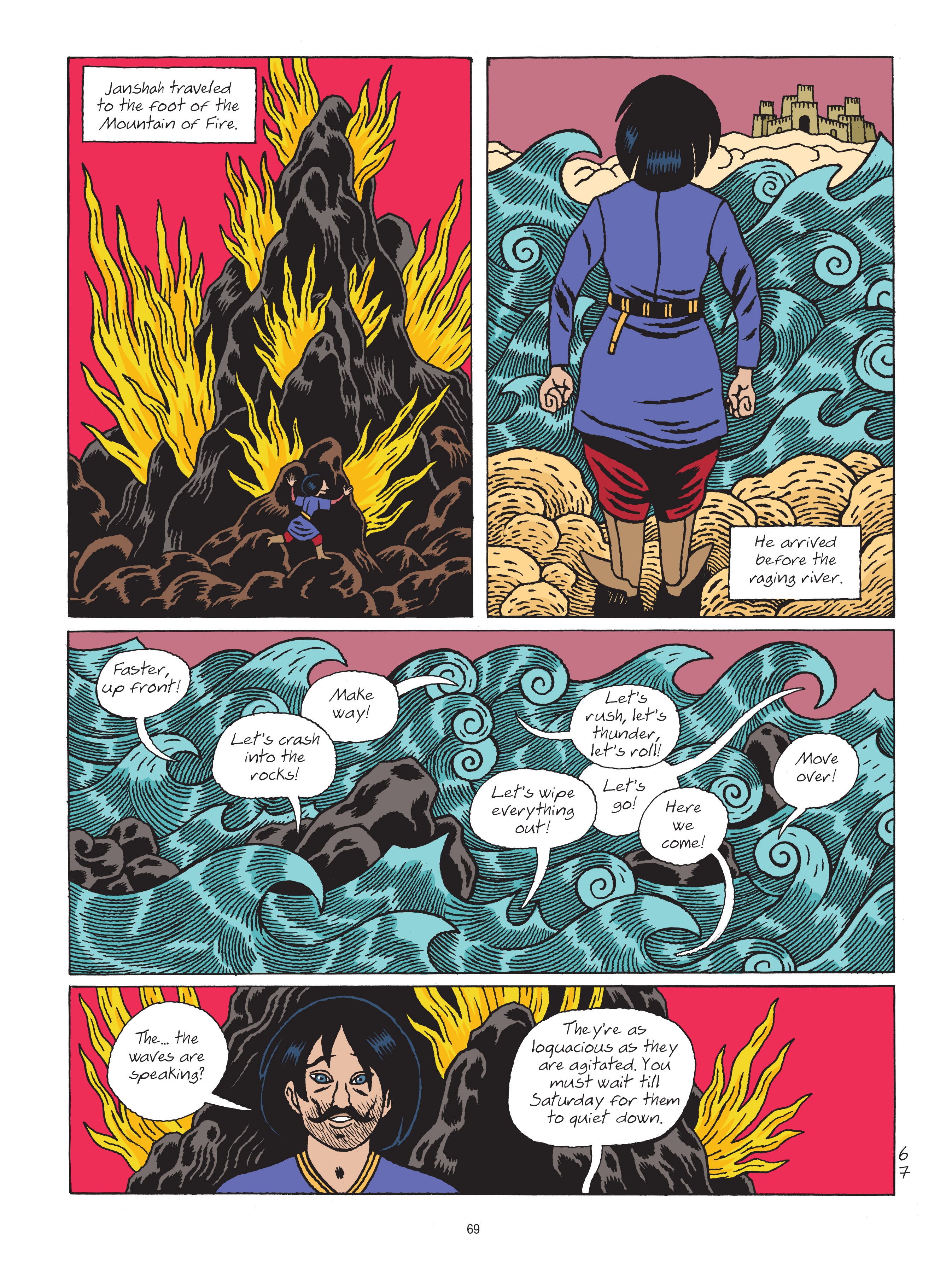 Read online A Tale of a Thousand and One Nights: HASIB & the Queen of Serpents comic -  Issue # TPB - 69