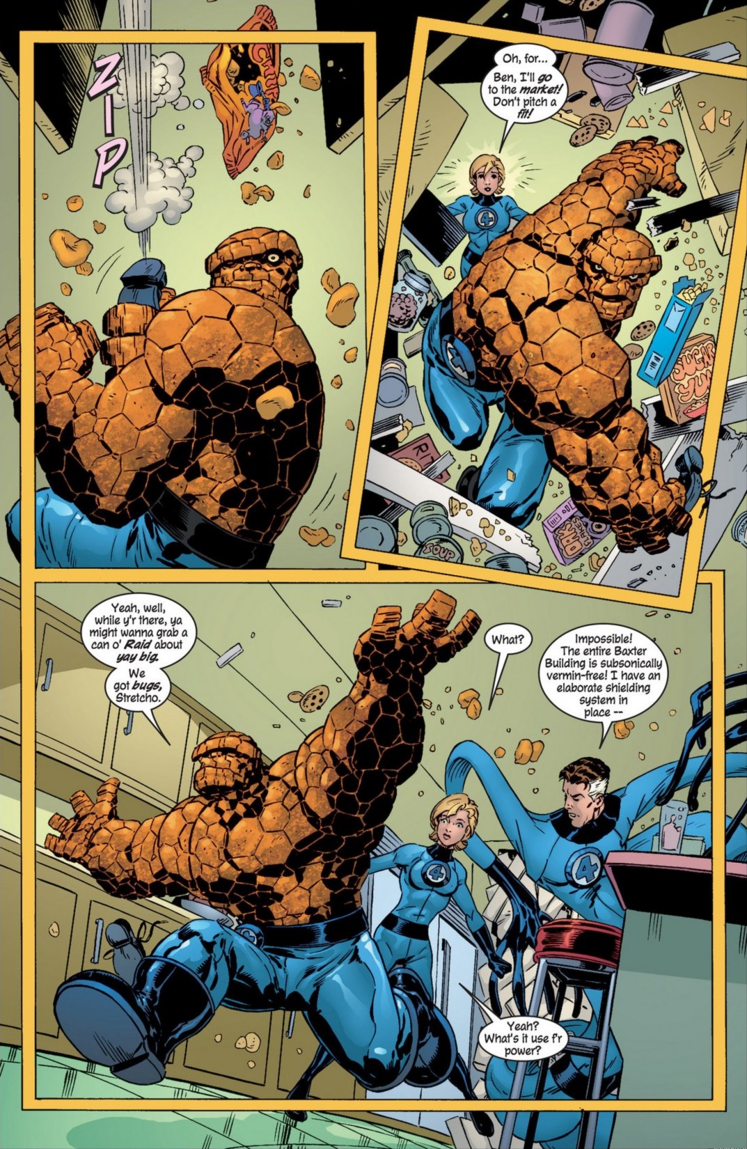 Read online Fantastic Four by Waid & Wieringo Ultimate Collection comic -  Issue # TPB 1 - 123