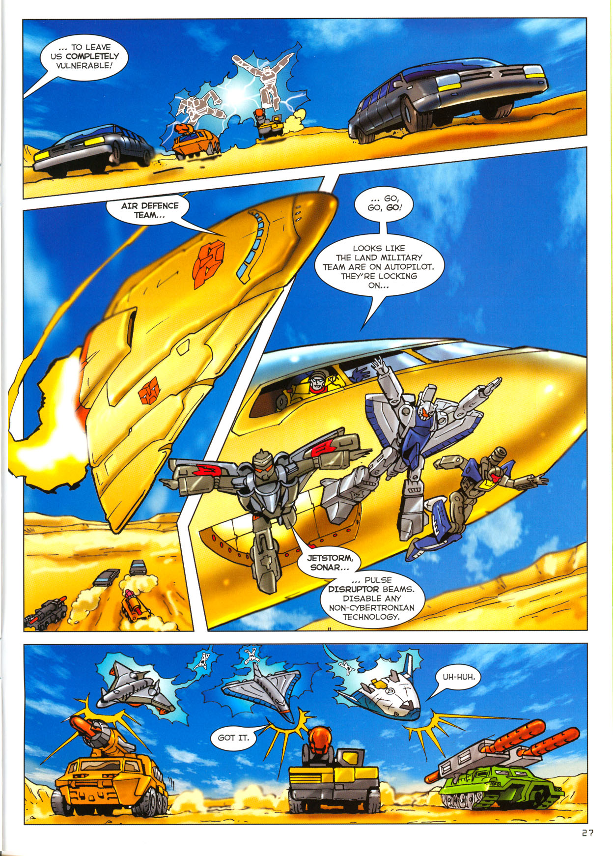 Read online Transformers: Armada (2003) comic -  Issue #7 - 21