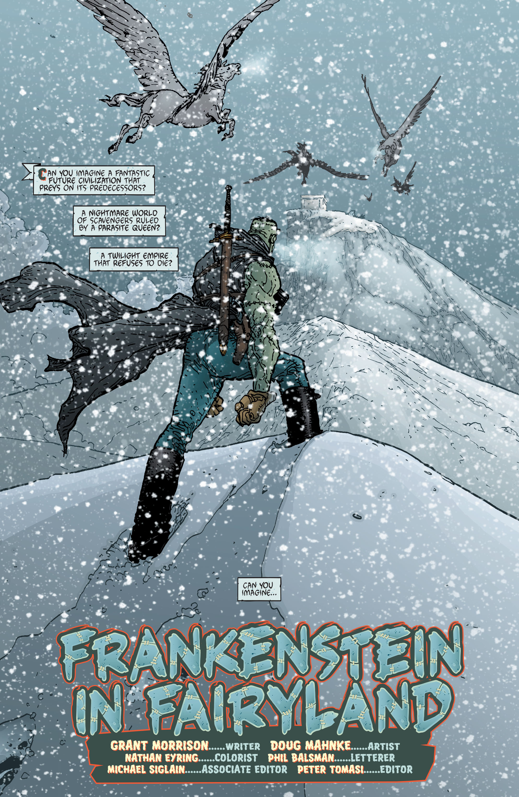 Read online Seven Soldiers: Frankenstein comic -  Issue #4 - 2